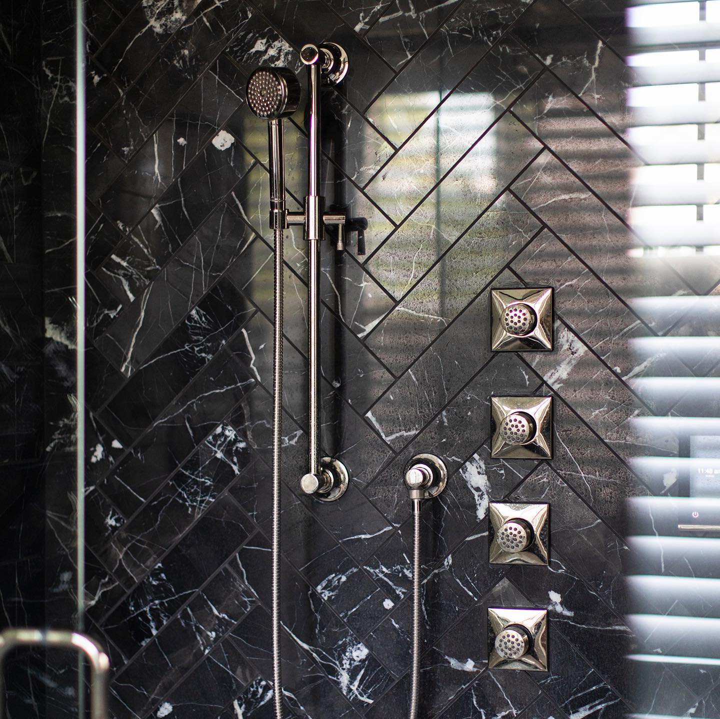 Nero St. Gabriel 3" x 12" - Castelli Marble