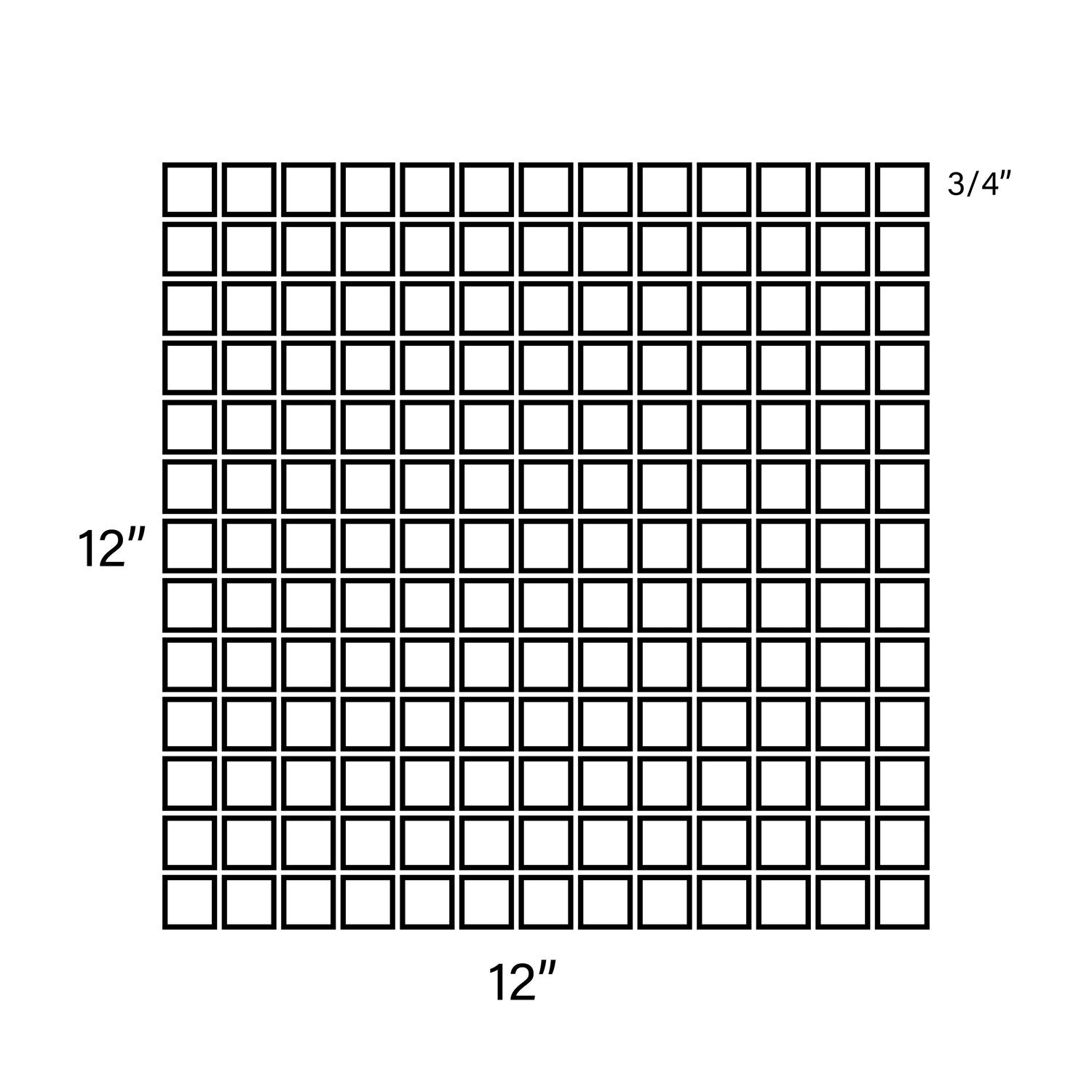 Crystal White 3/4" - Castelli Marble