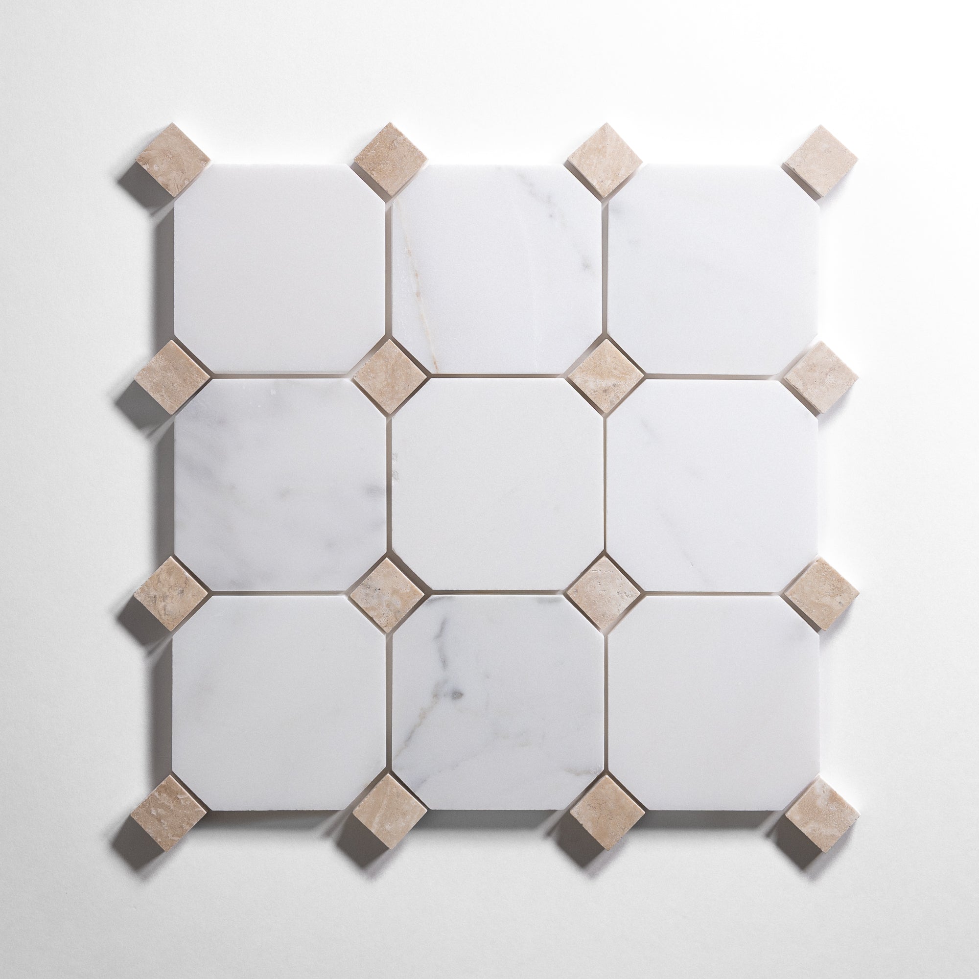 Calacatta Bianco 4" Octagon
