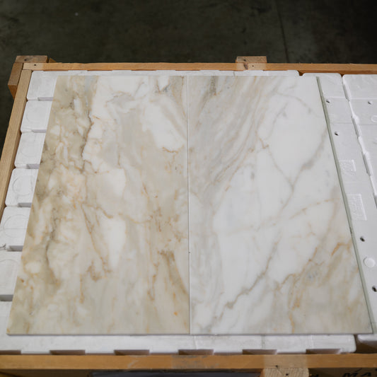 Calacatta Gold V1 12"x24" Honed