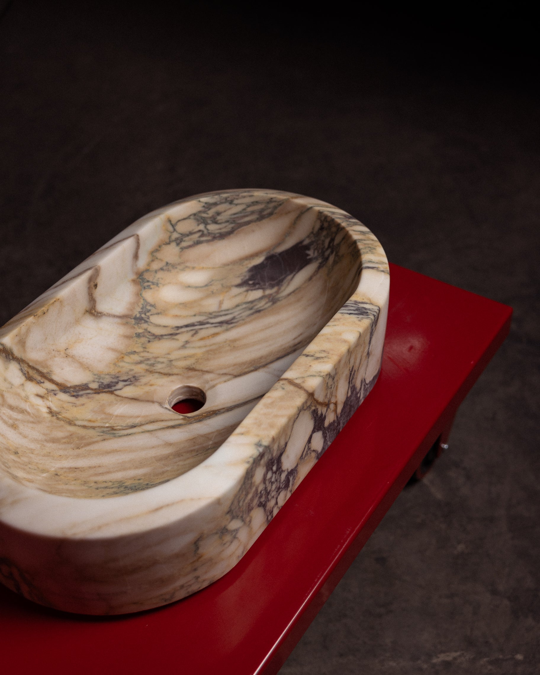 Calacatta Viola marble Vessel sink
