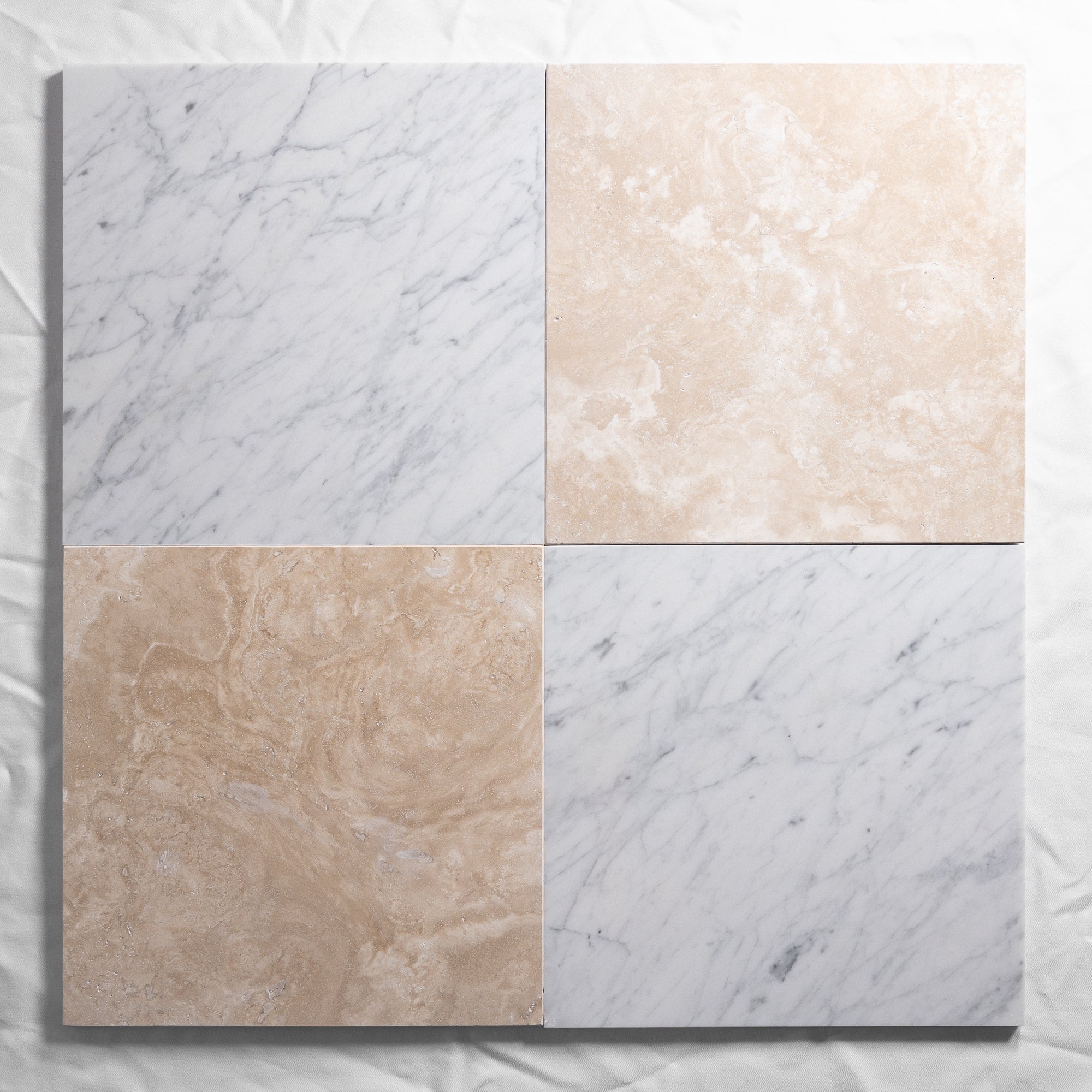 Carrara & Durango 12"x12"