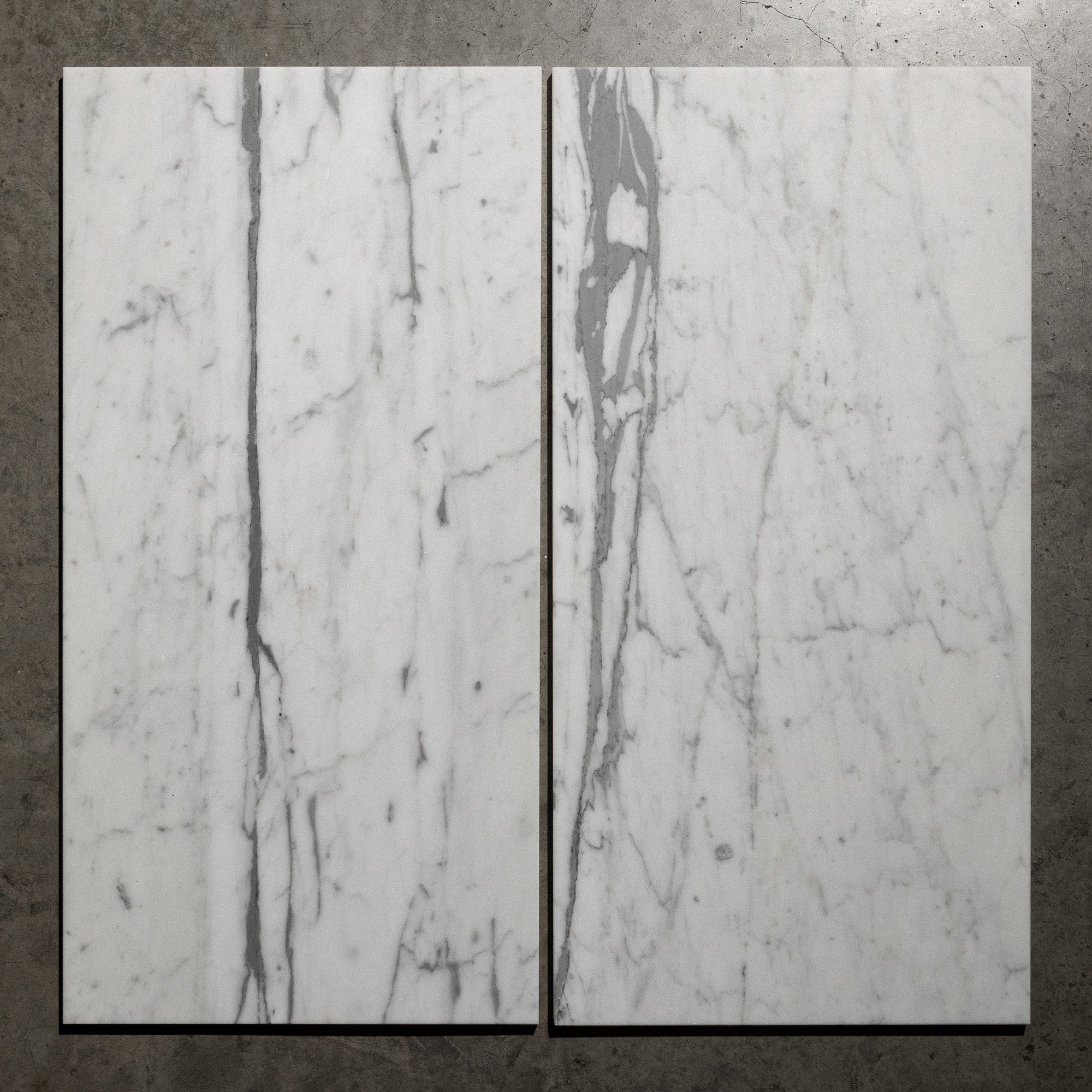 Carrara Linear V1 12"x24"