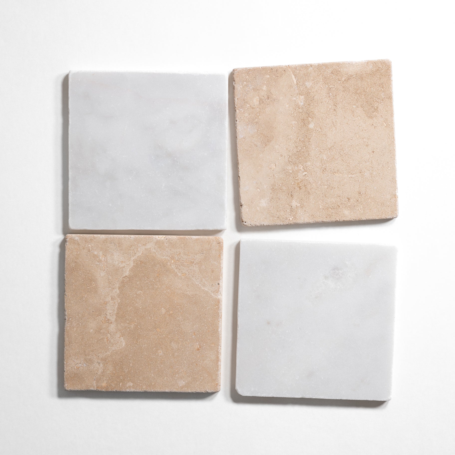 Bianco & Durango 6"x6" Tumbled