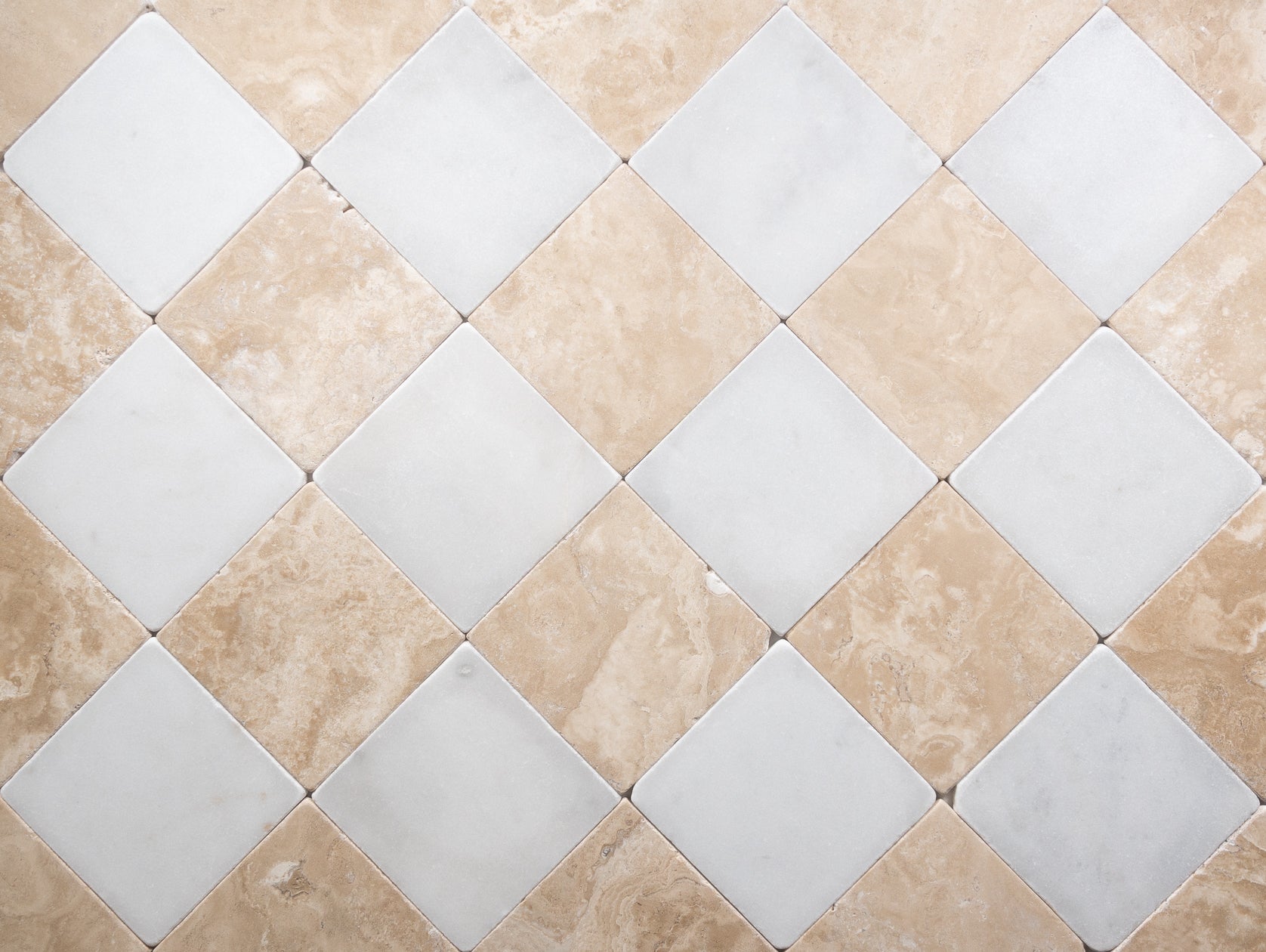 Bianco & Durango 6"x6" Tumbled