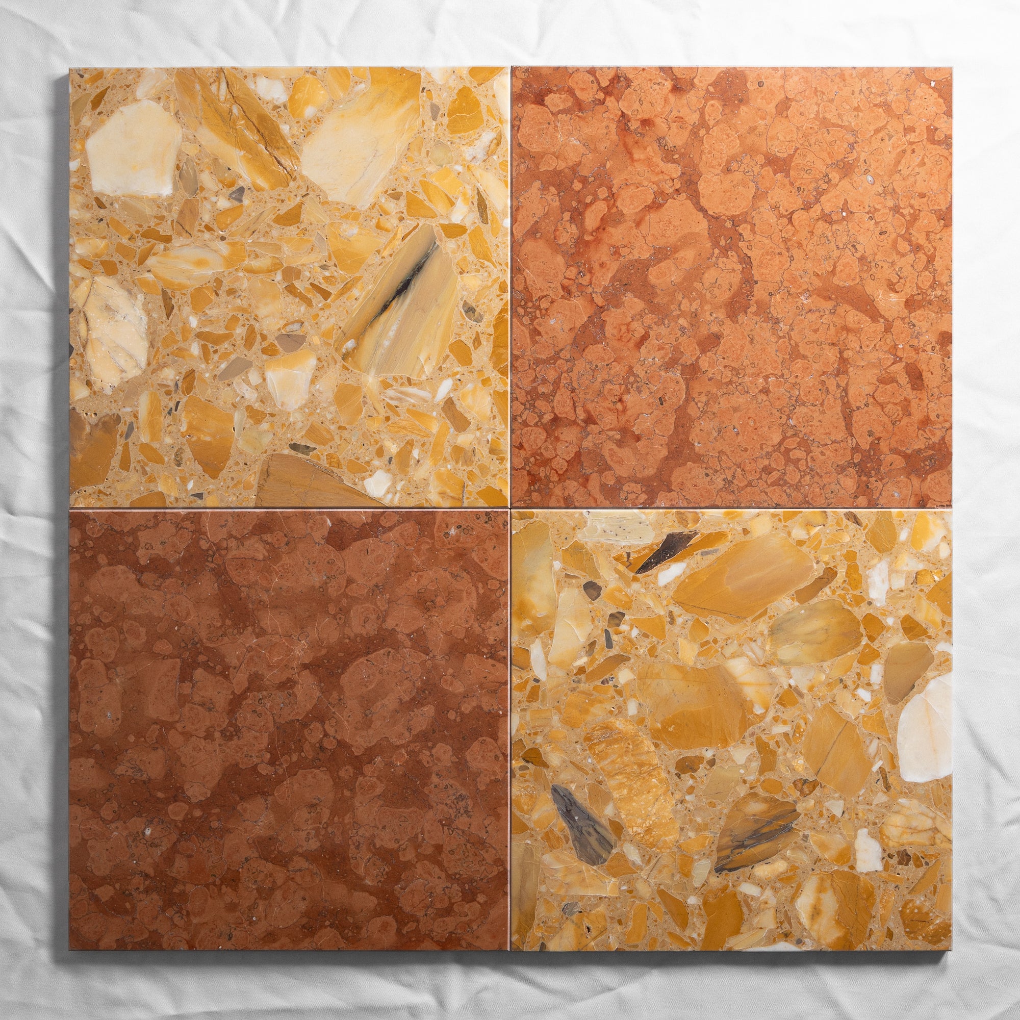 Rosso Verona & Giallo 12"x12"