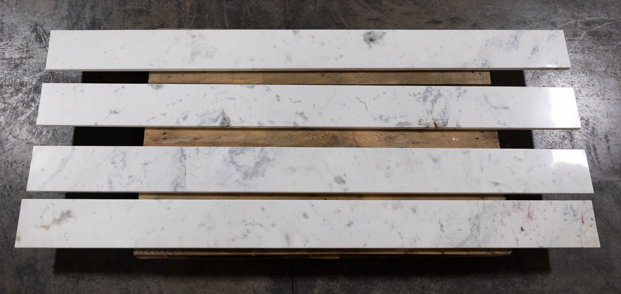 Olympus White 72" Curbs