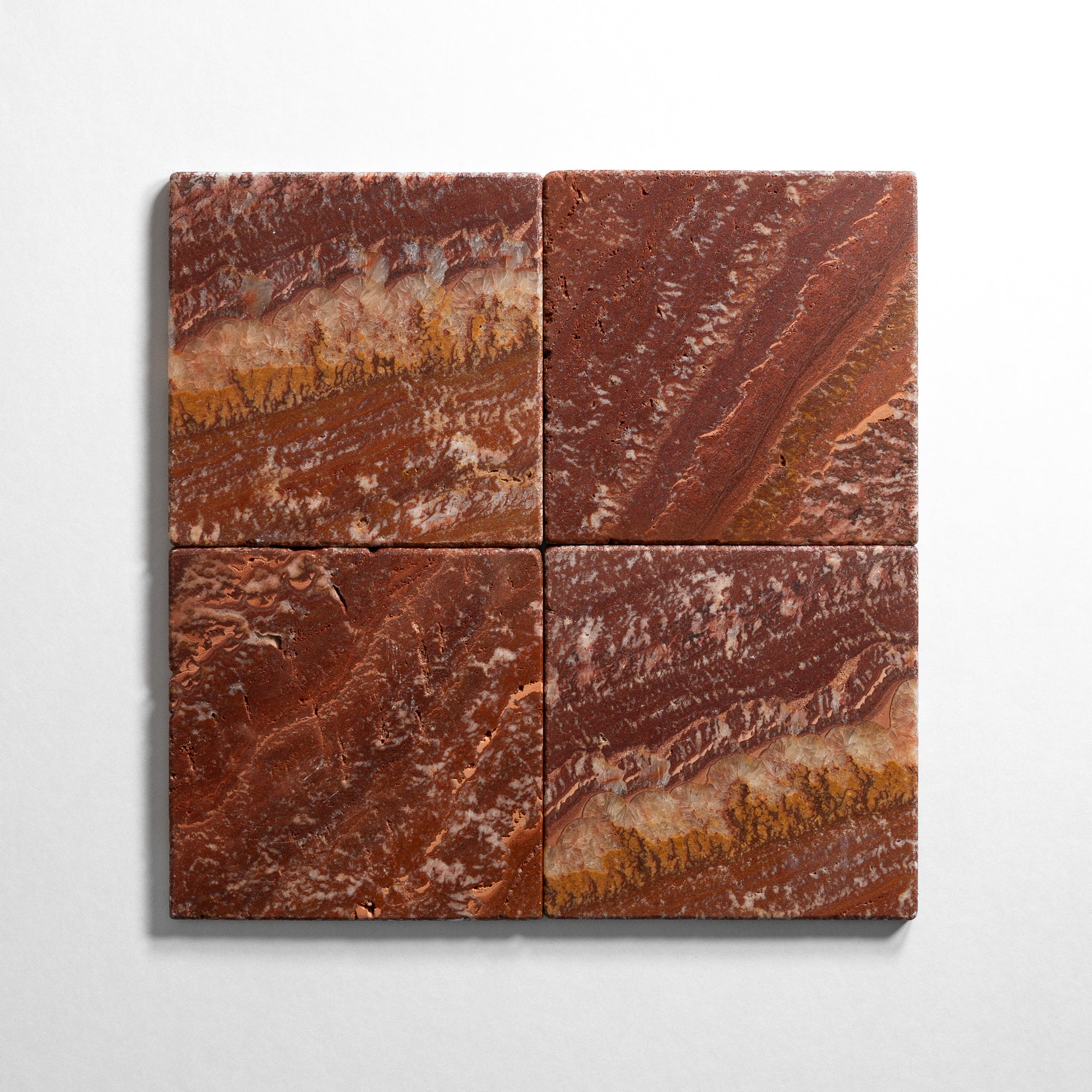 Red Onyx 6"x6" Tumbled