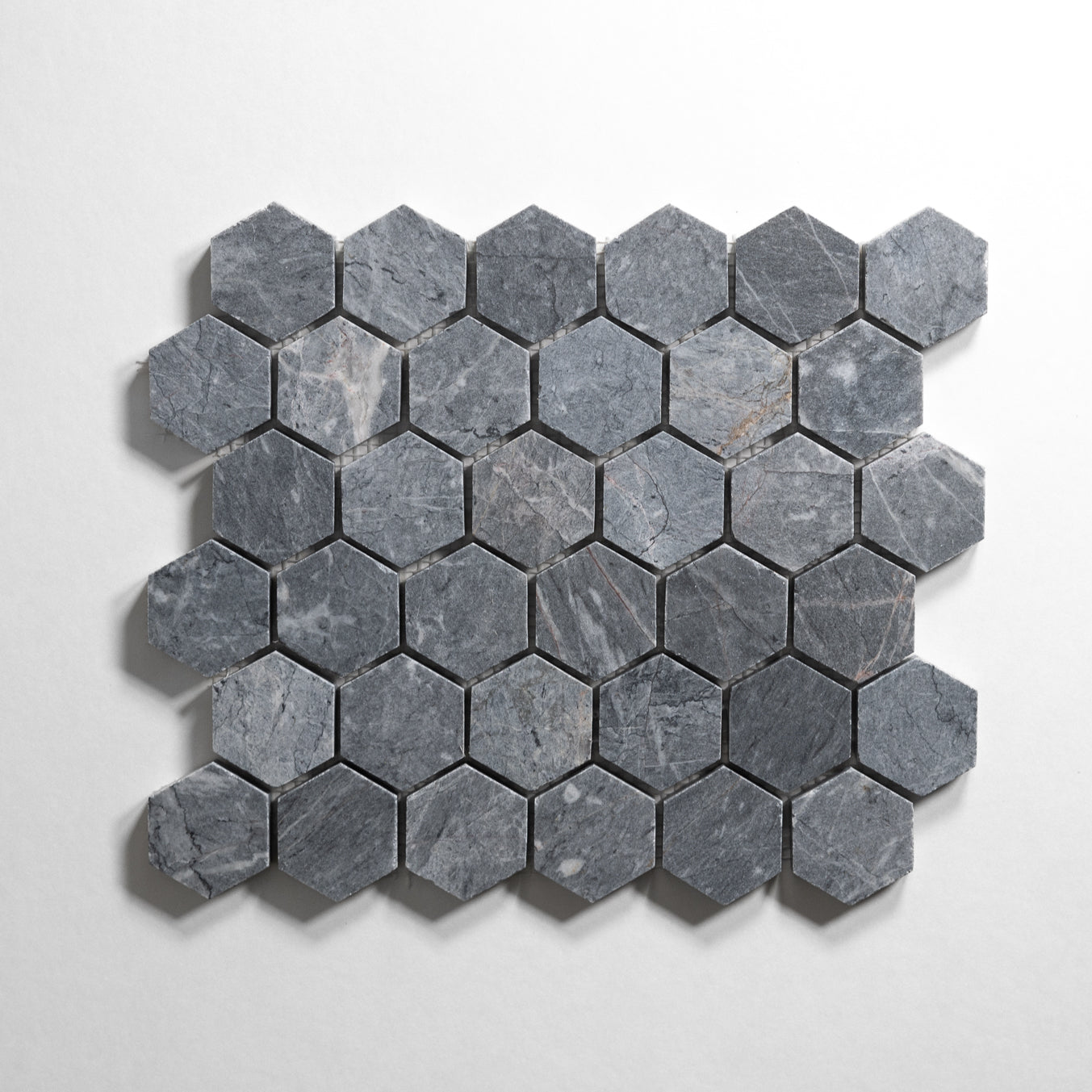 Riviera Gray Hexagon