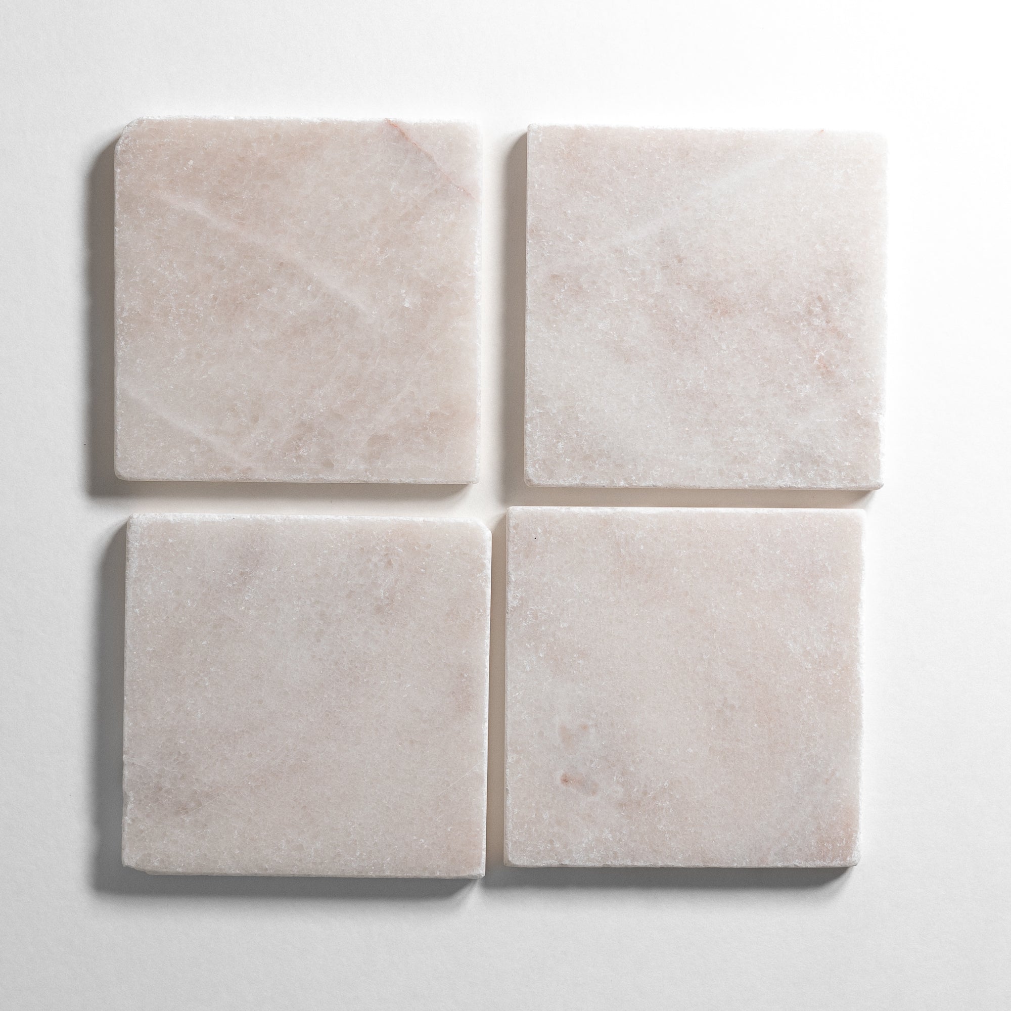 Rosa White 6"x6" Tumbled