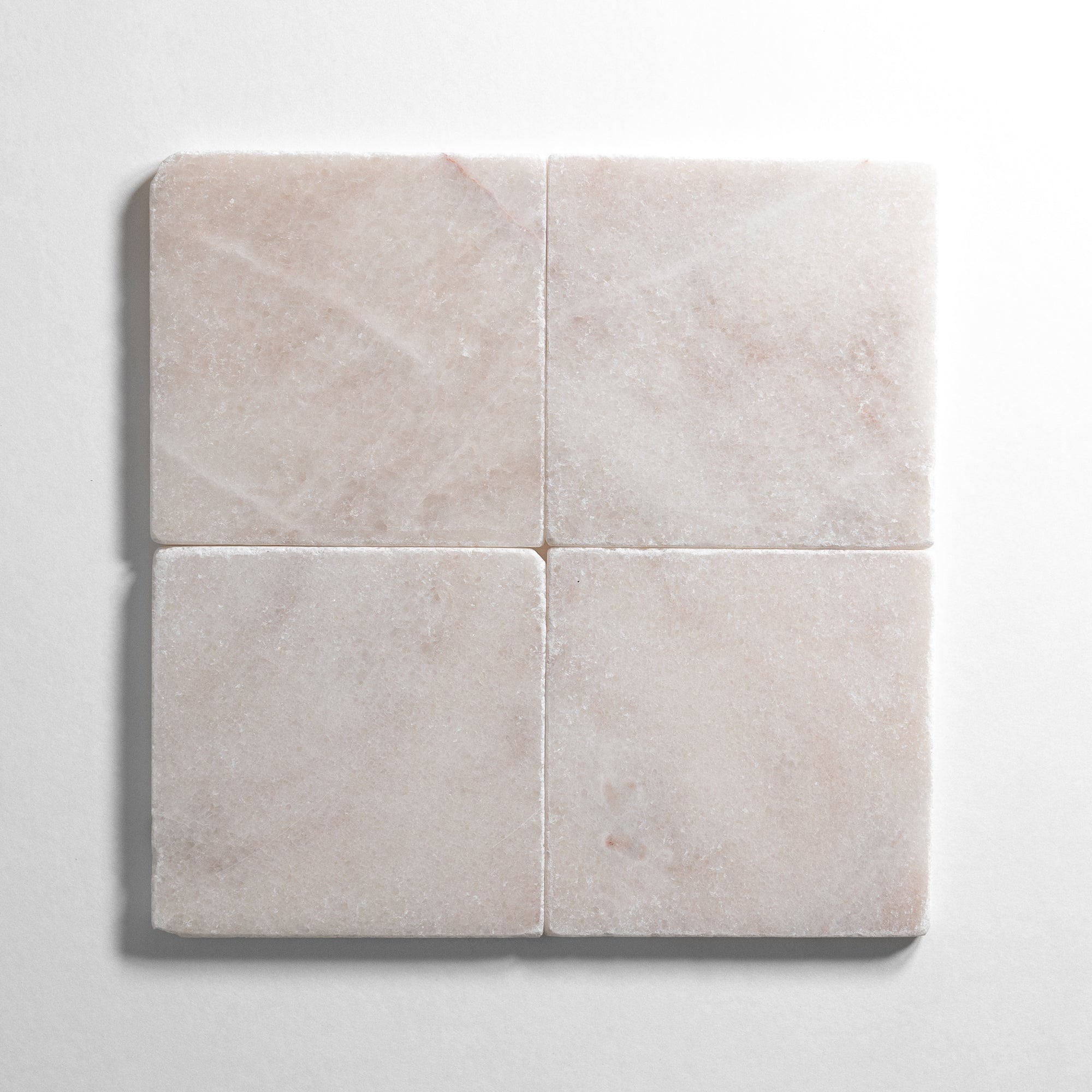 Rosa White 6"x6" Tumbled