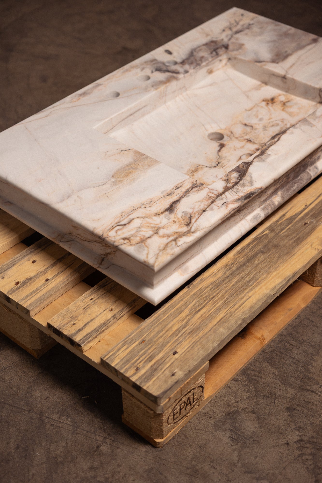 Rosewood Sink 36.5" ( Right )