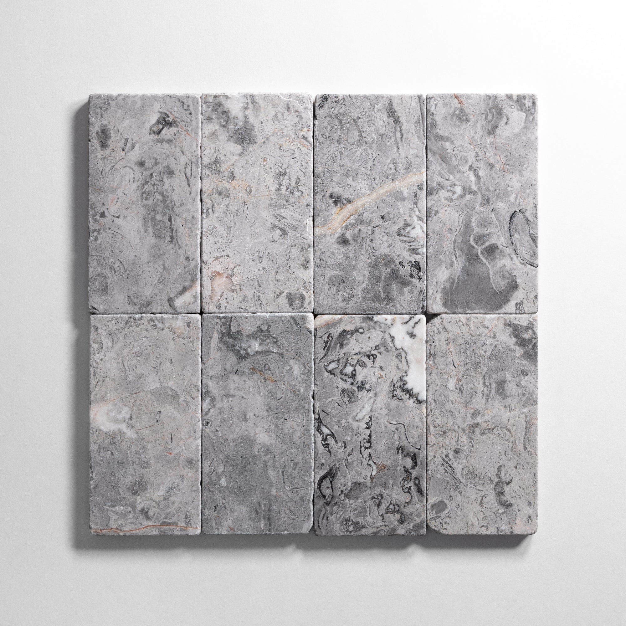 Sage Gray 3"x6" Tumbled