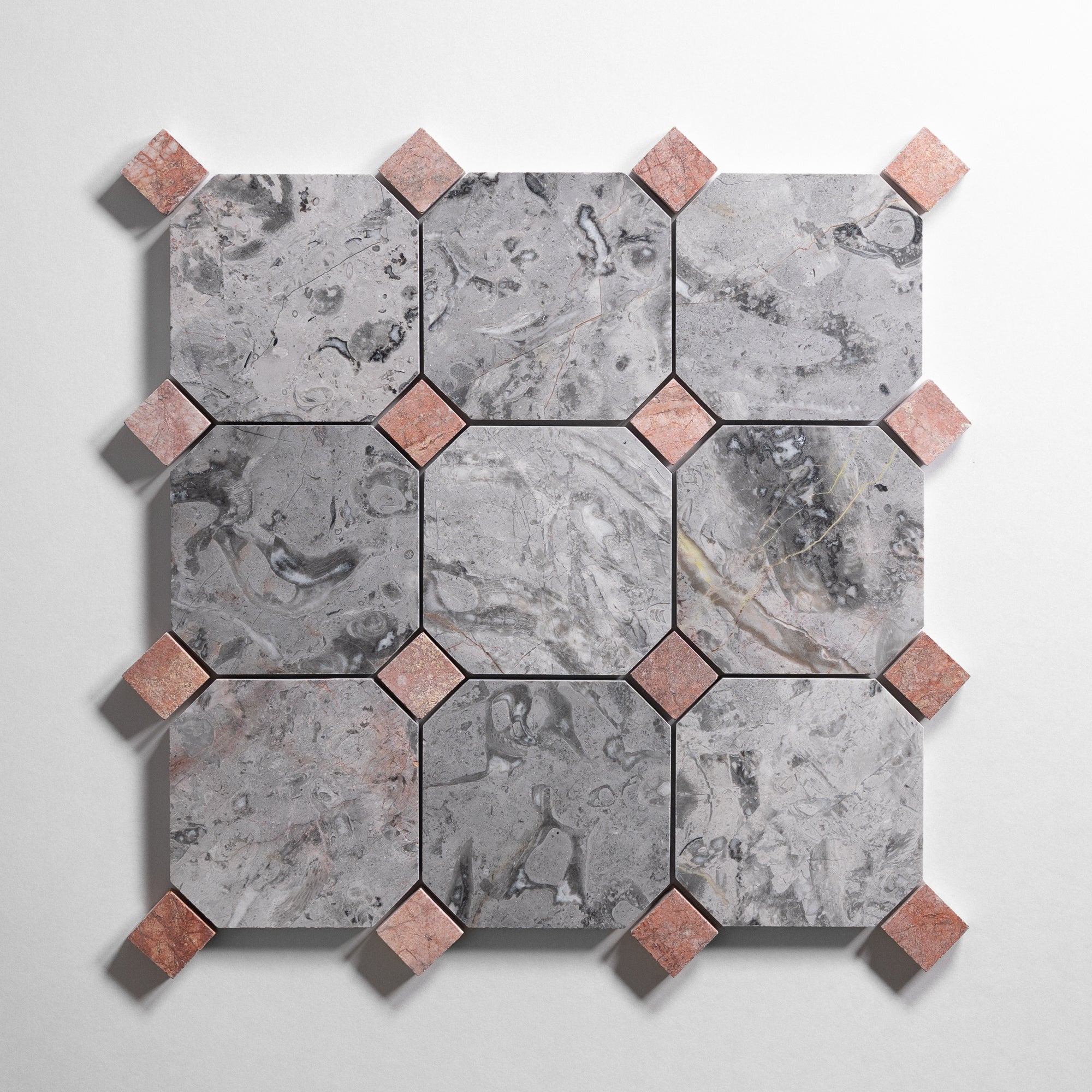 Sage Gray 4" Octagon