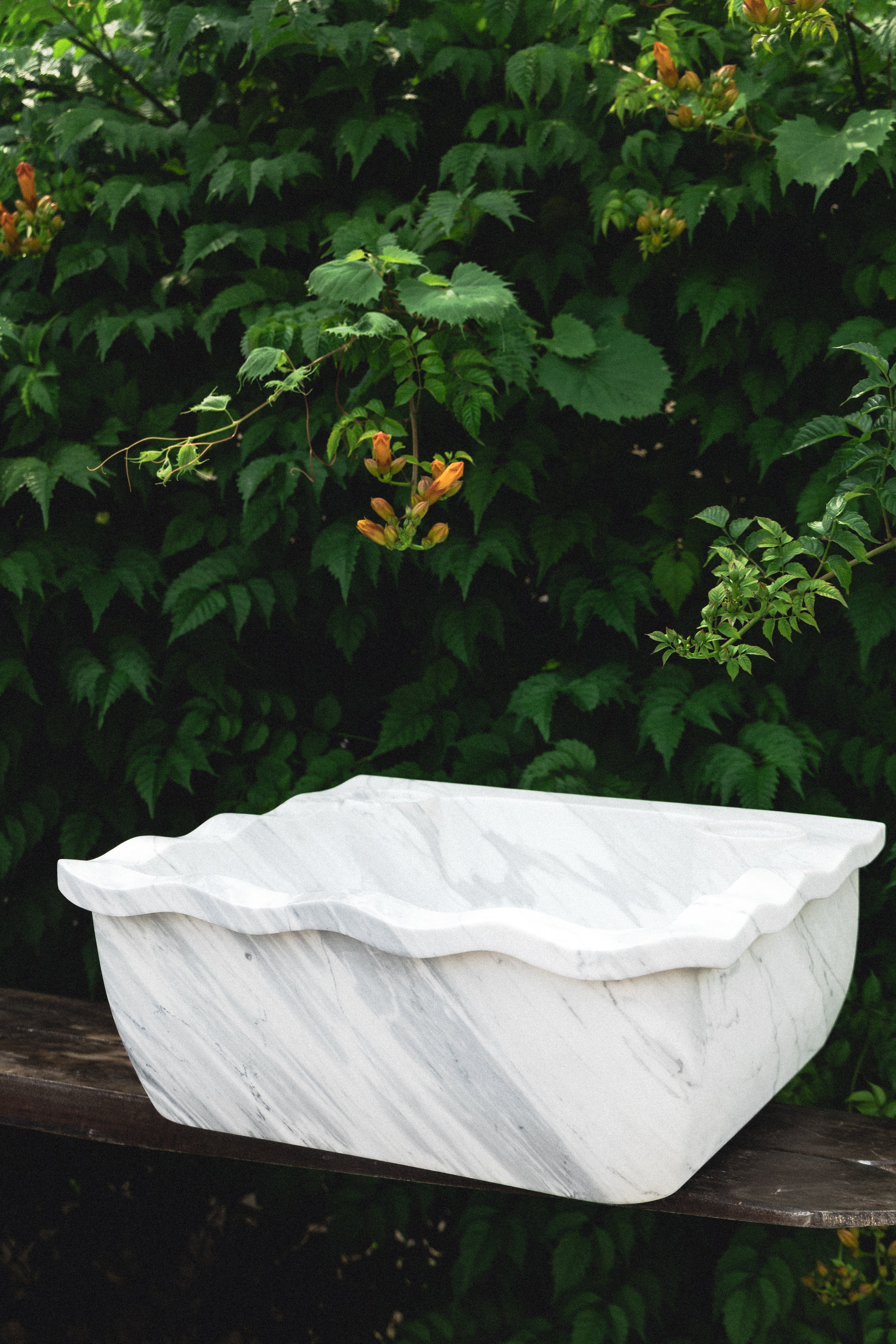 Statuary Seashel sinks marble