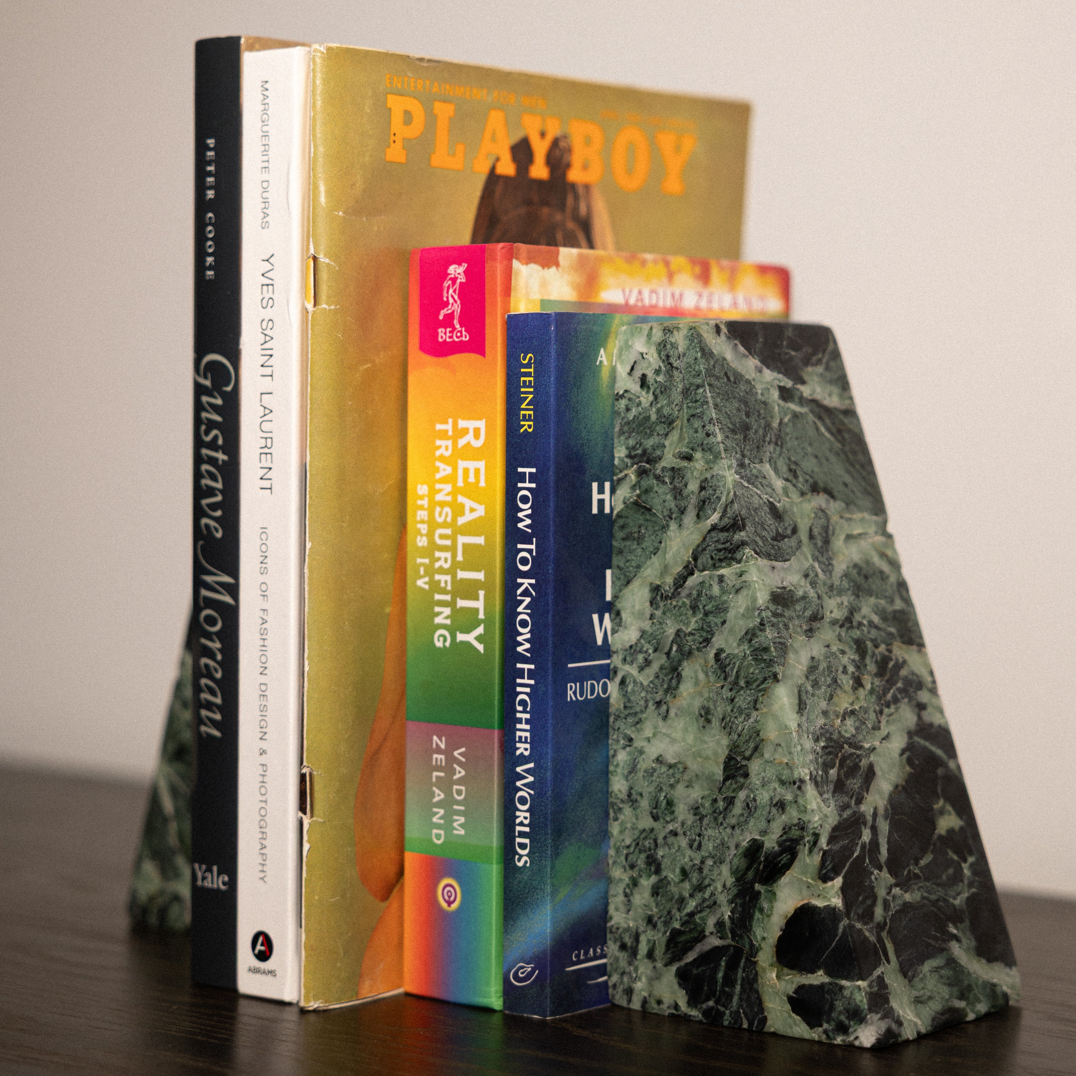 Verde Alpi Book Ends