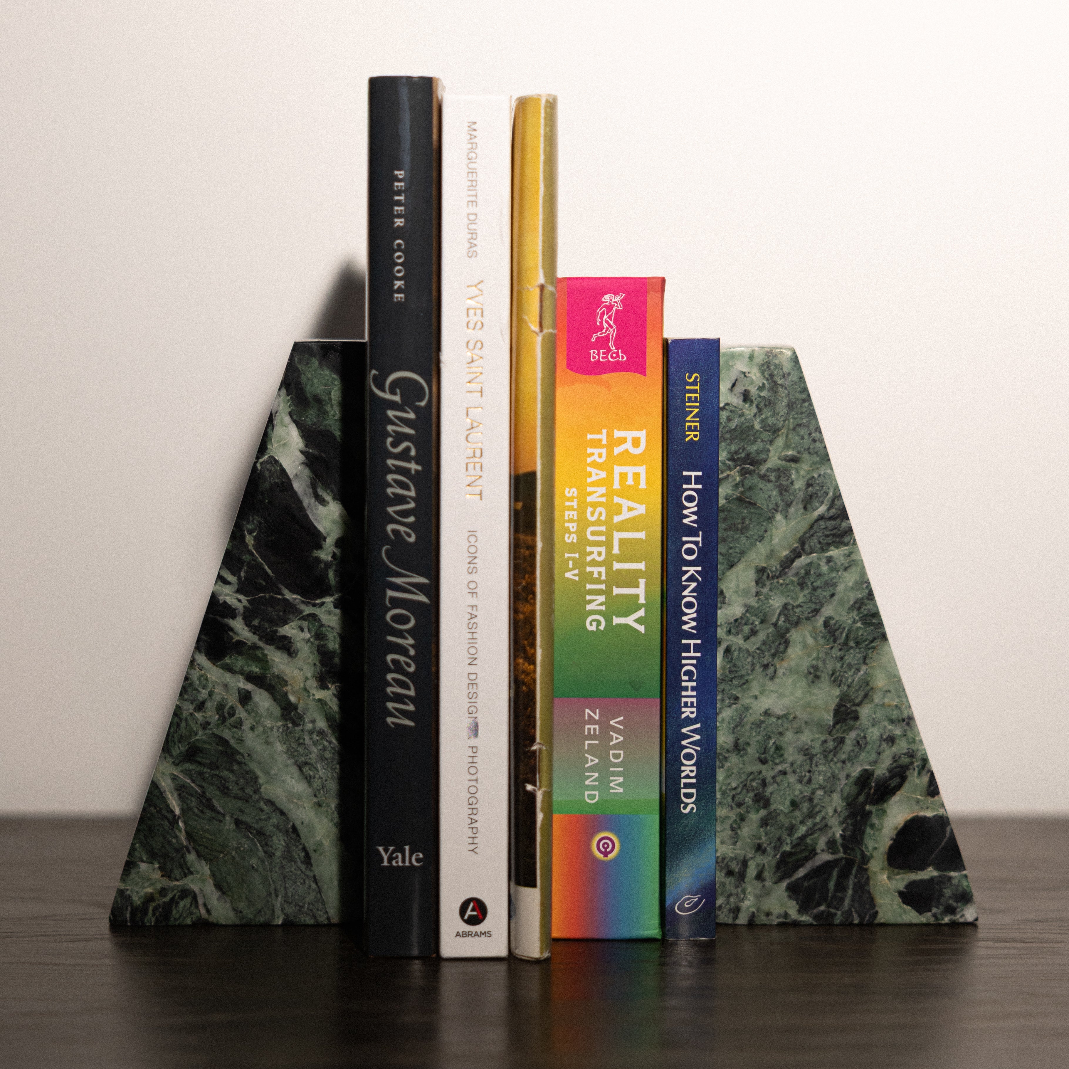 Verde Alpi Book Ends