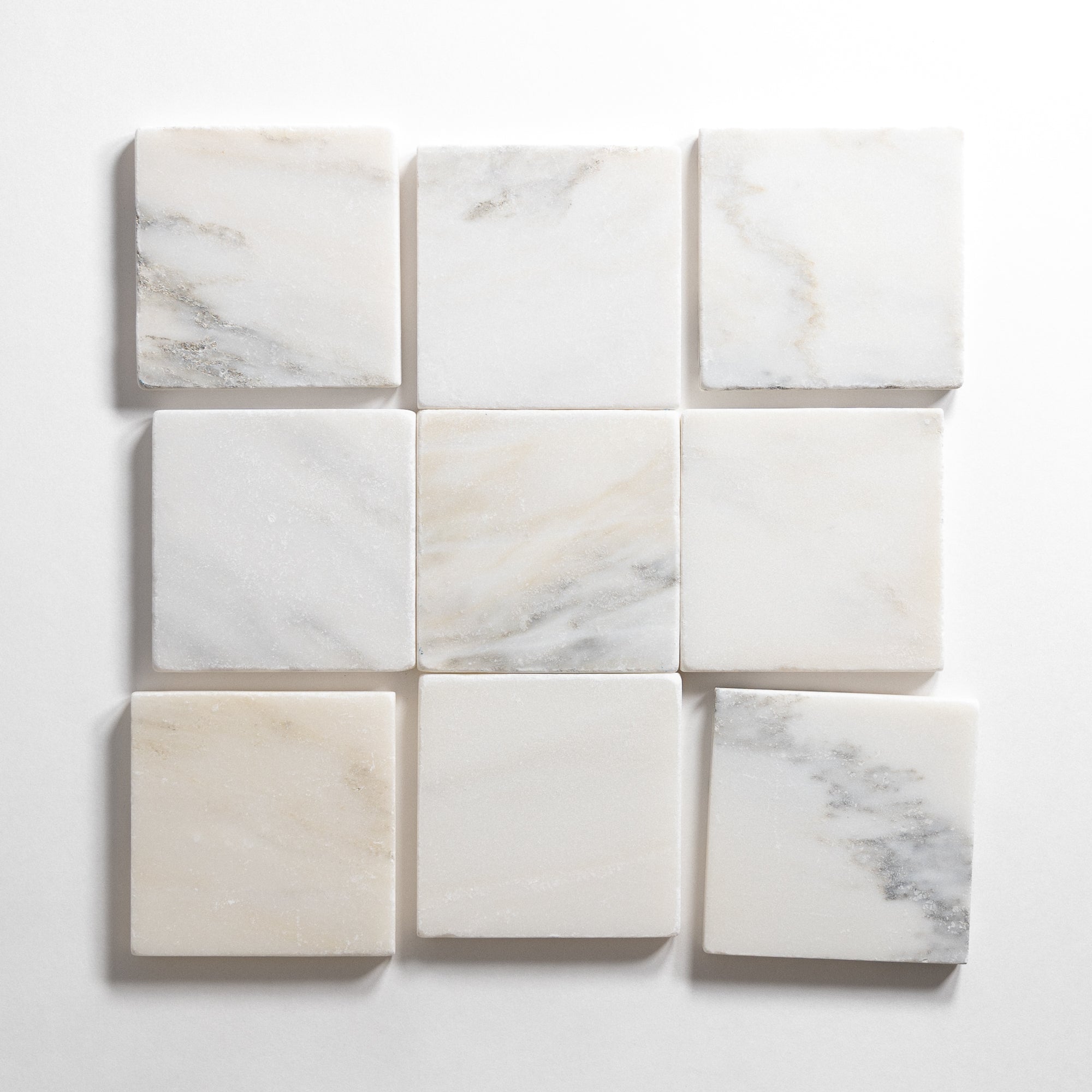 Alabama White 4"x4" Tumbled