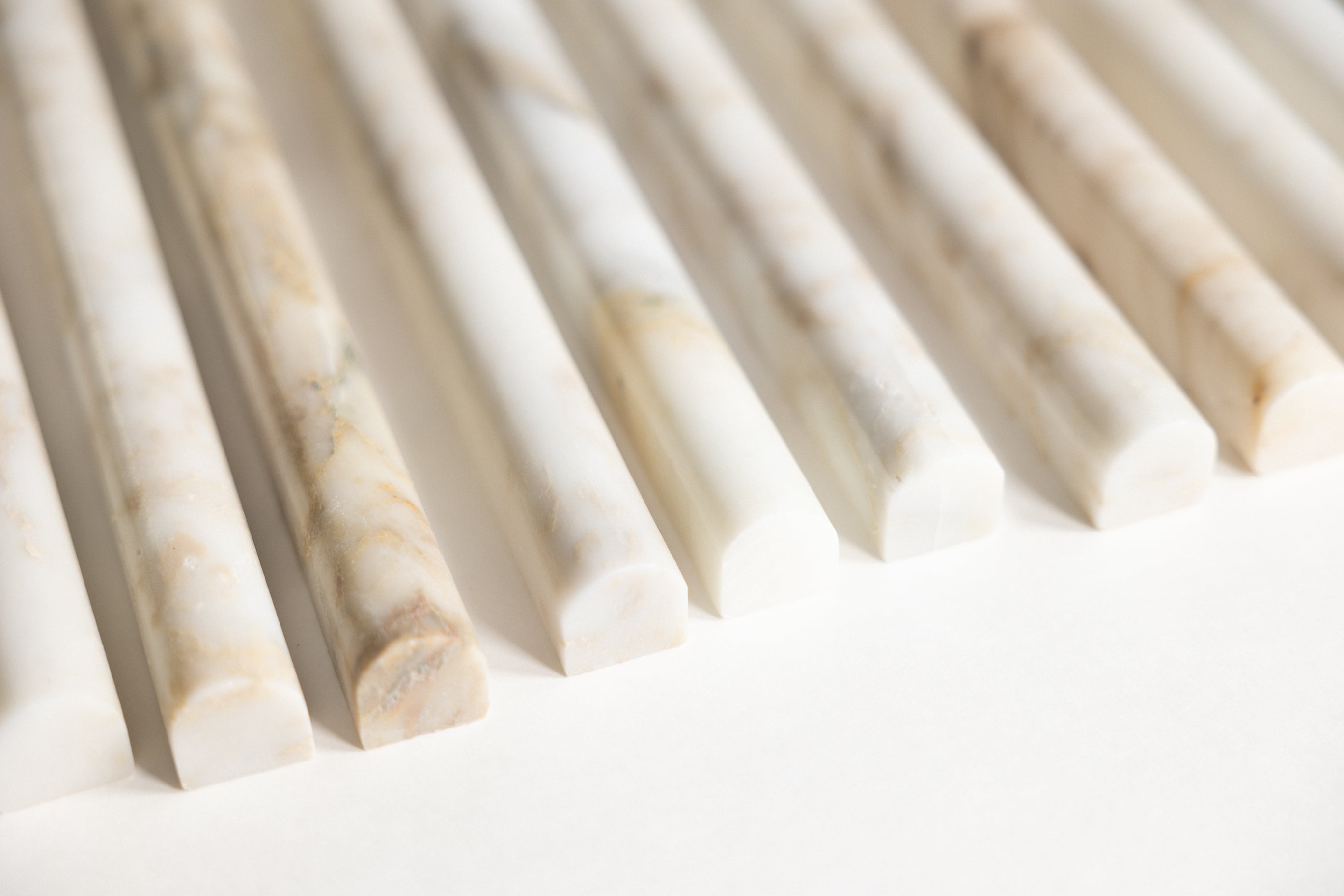 Calacatta Gold Bullnose - Castelli Marble