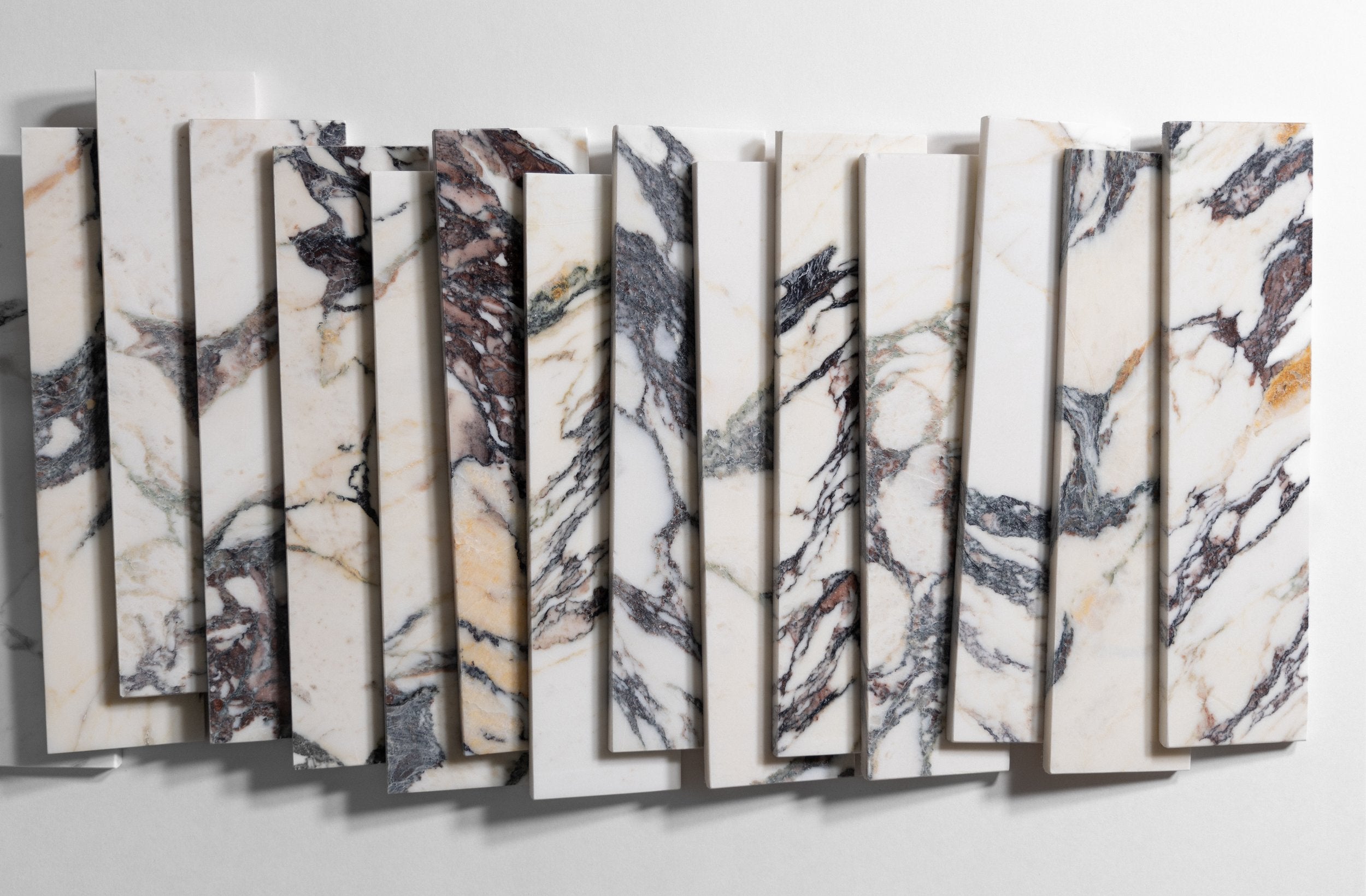 Calacatta Viola 3" x 12" - Castelli Marble