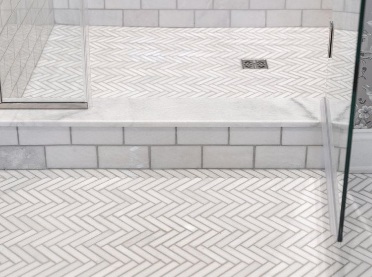 Glacier Threshold for Shower Curb