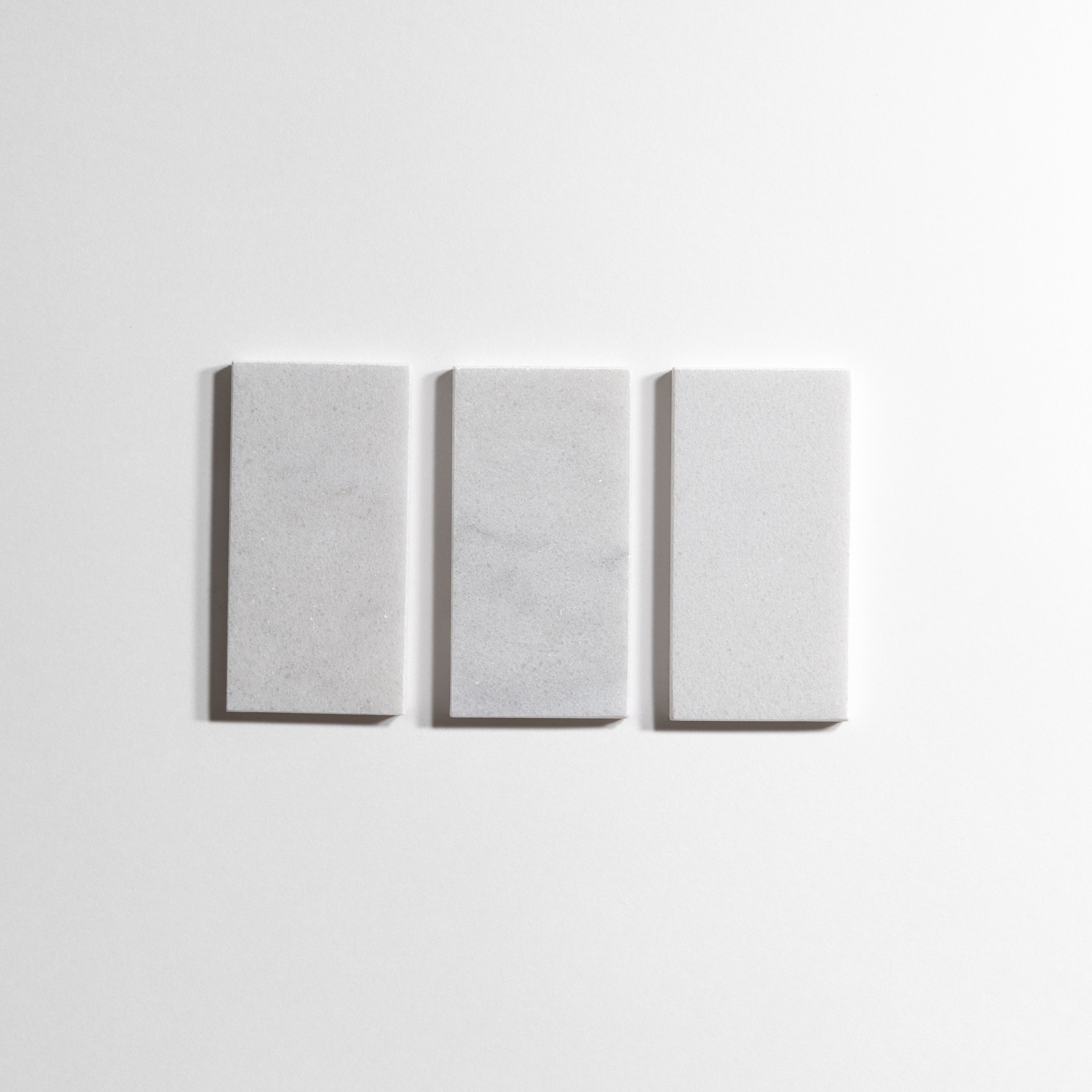 Glacier White 3" x 6" Marble