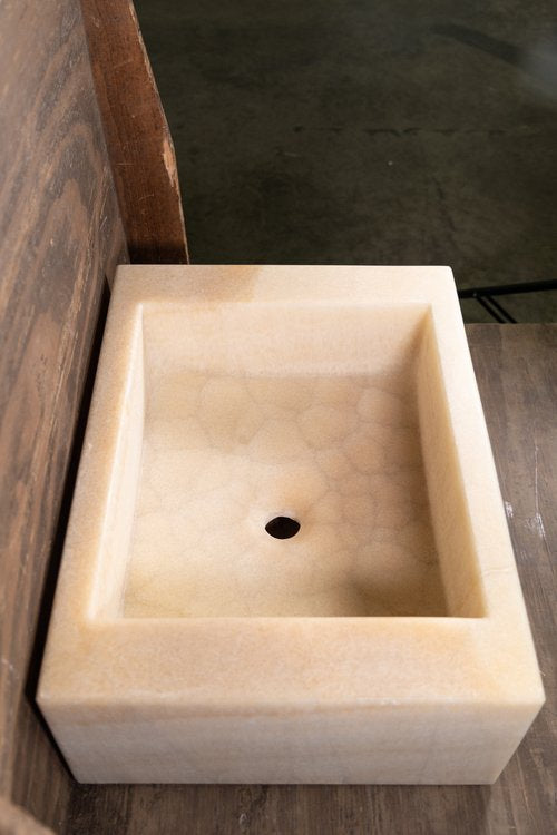 Honey Onyx Cube Sink USA