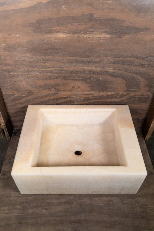Honey Onyx Cube Sink USA