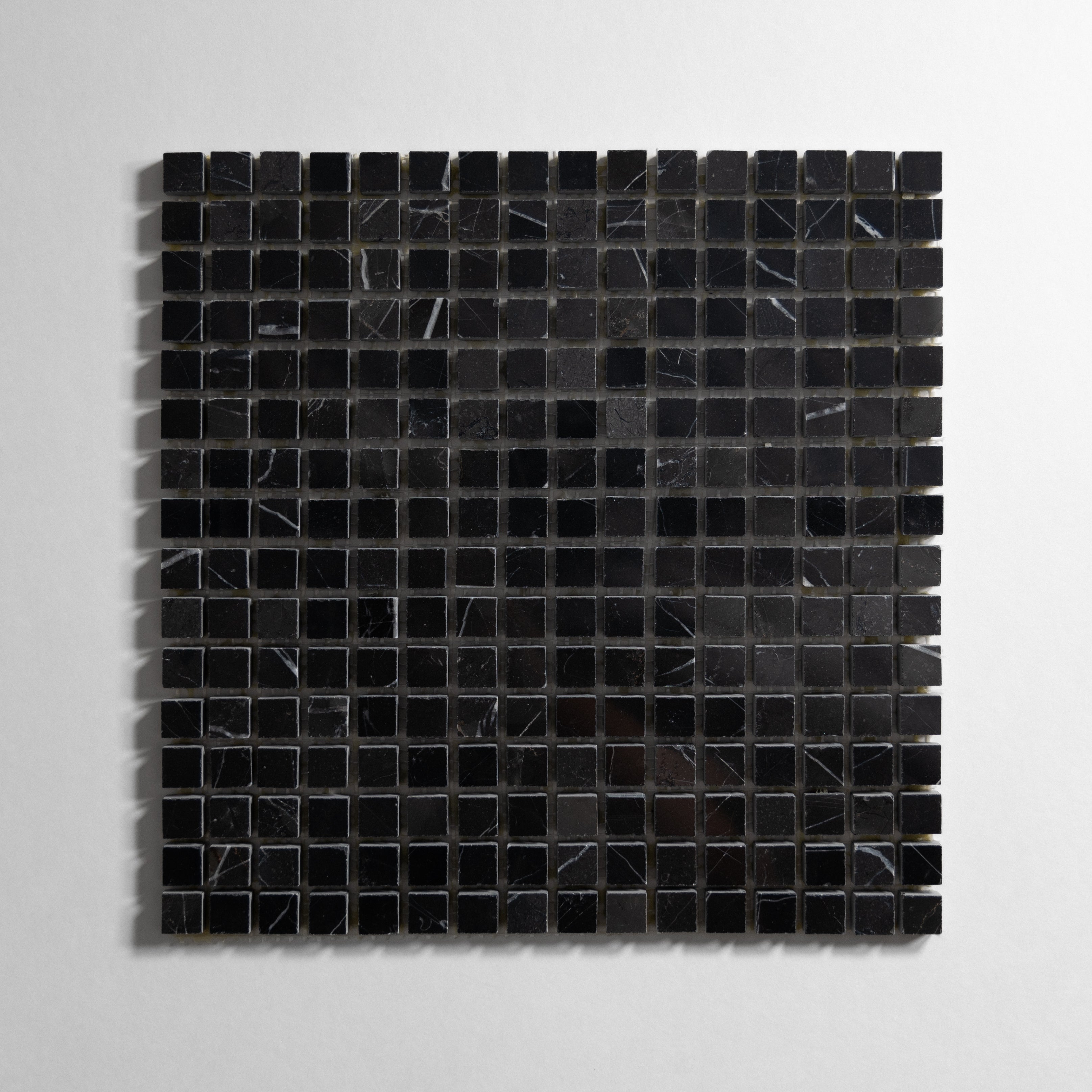 Nero 5/8"s Mosaic - Castelli Marble