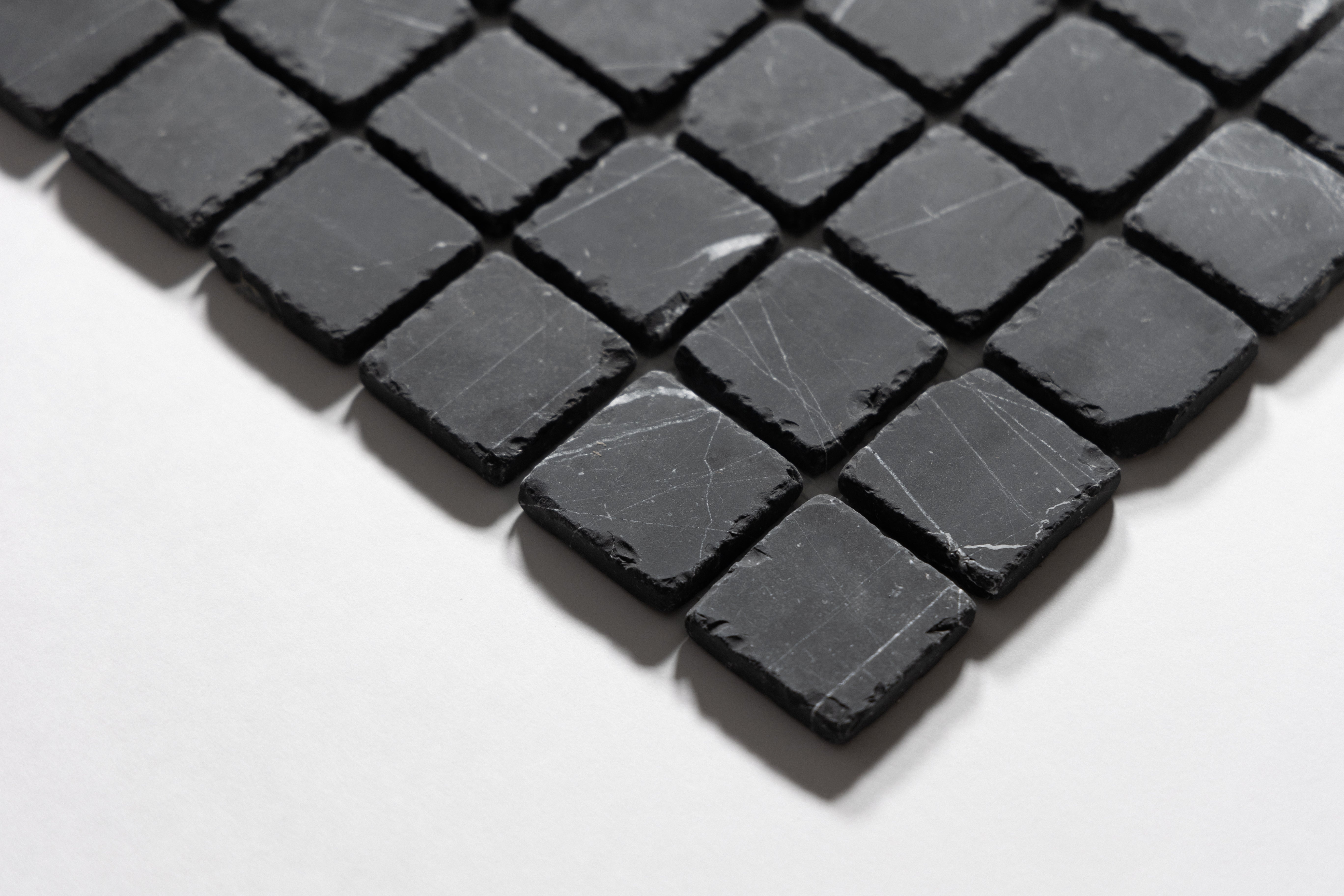 Black Marble Mosaics Tiles