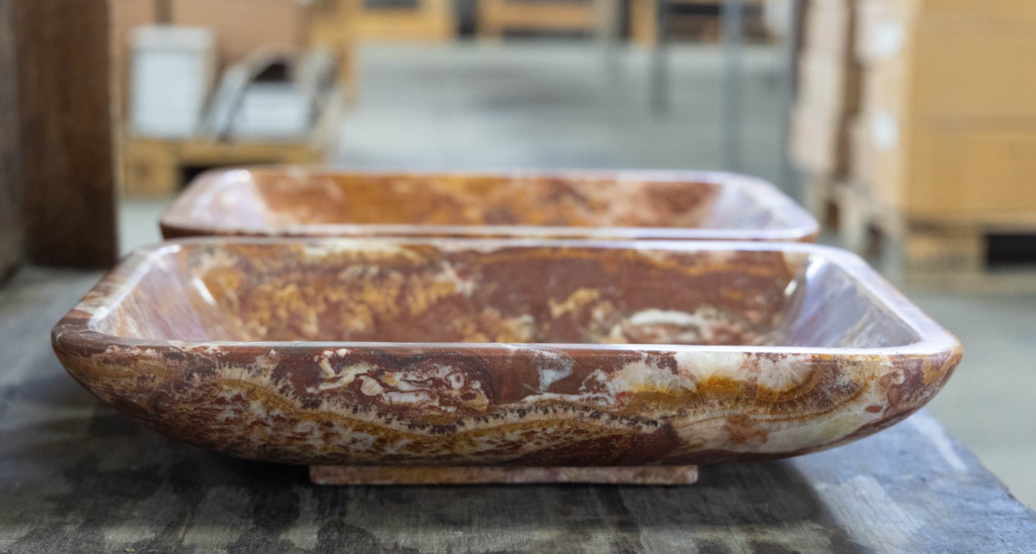 Red Onyx Sink