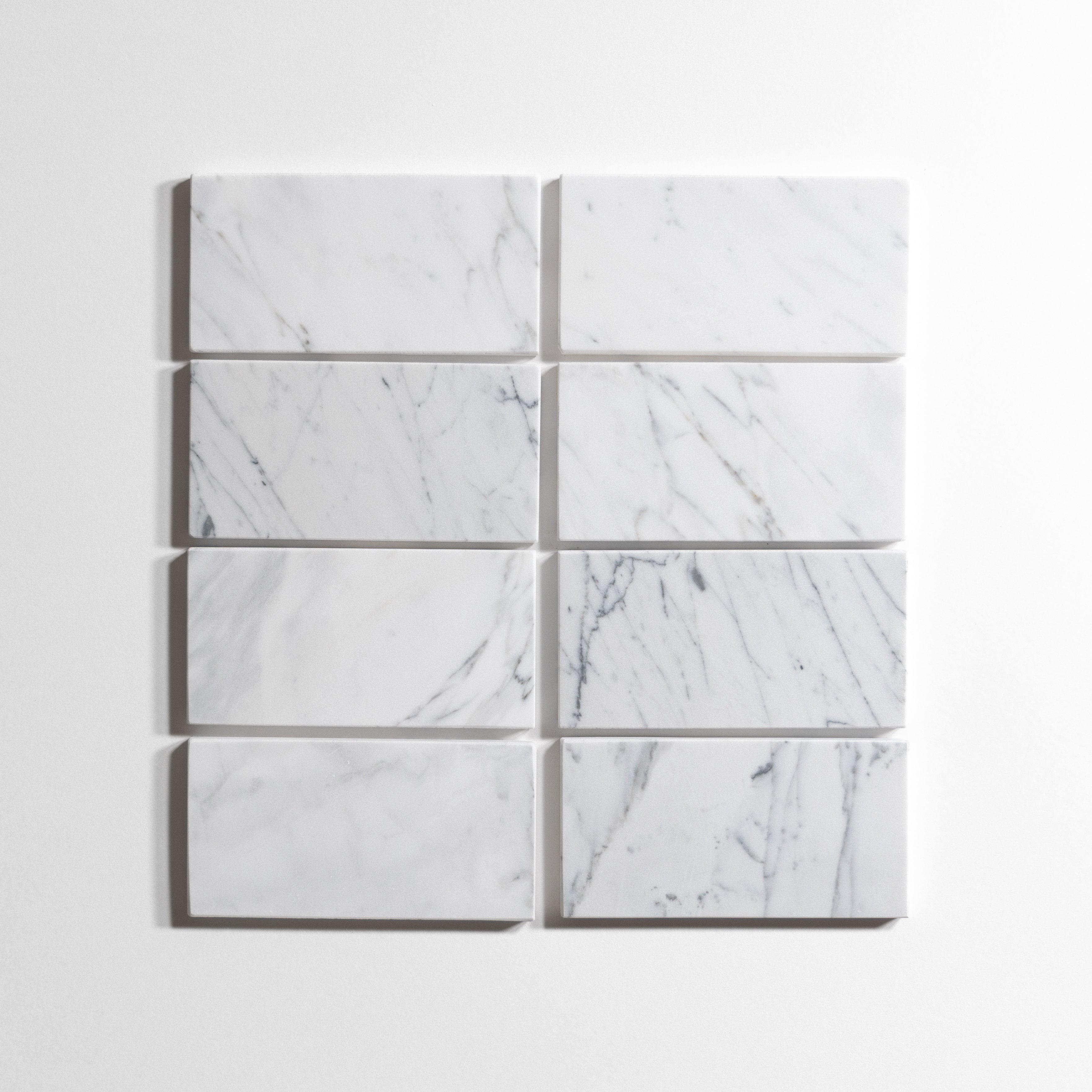 Statuary 3" x 6" Italian Marble Tile