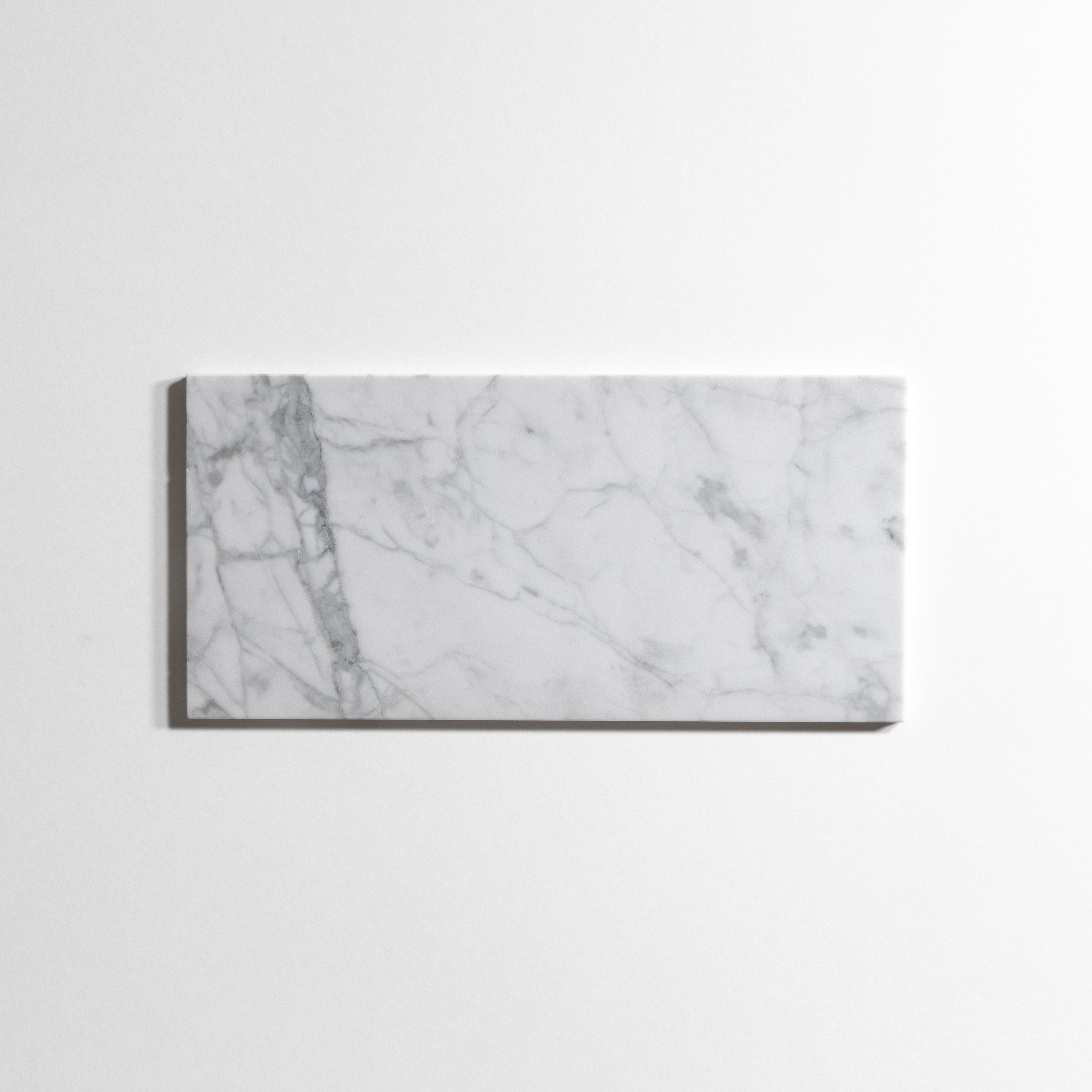 Statuary 6" x 12" Italian Marble Tile