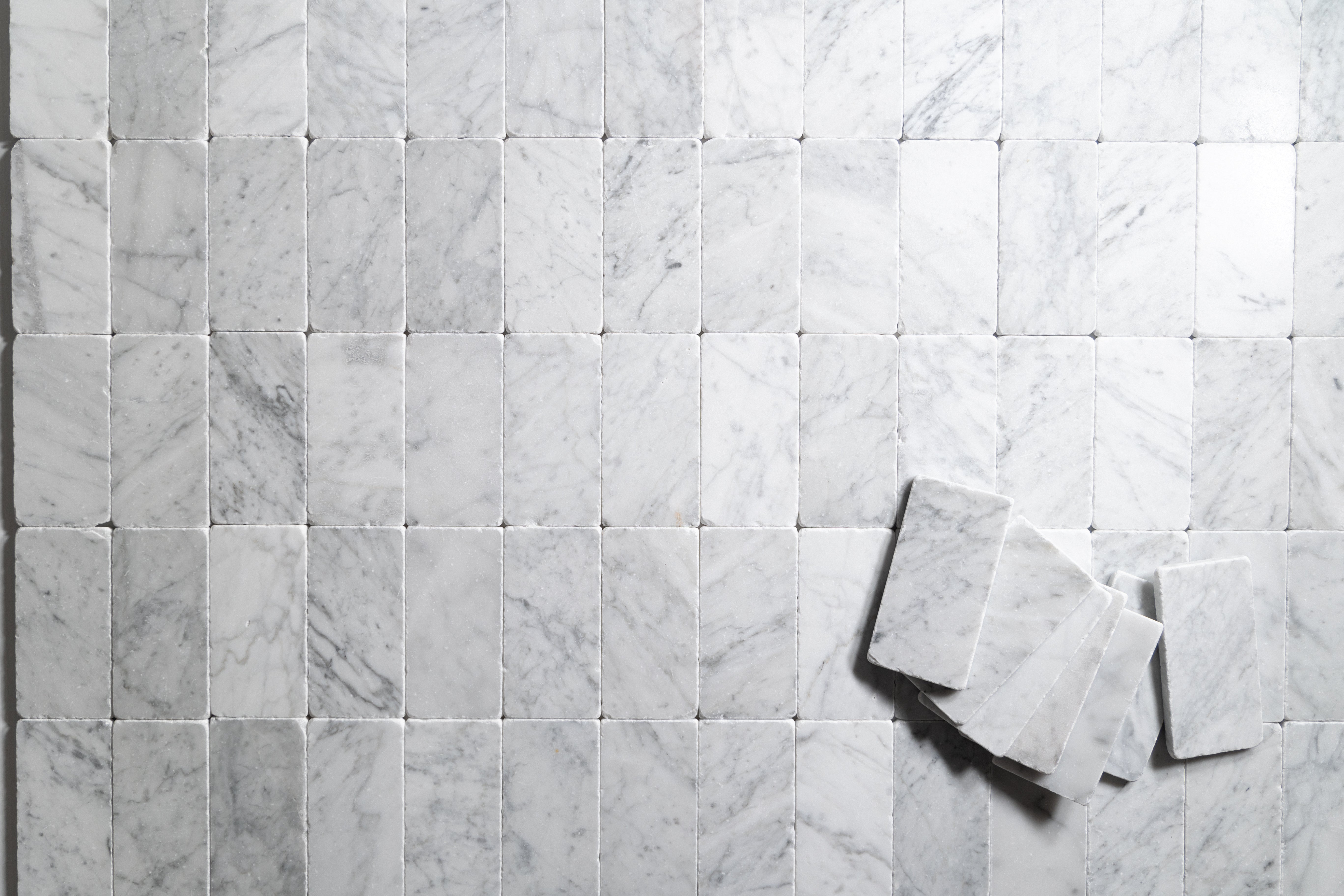 Ventino Carrara Mosaics Marble Tiles