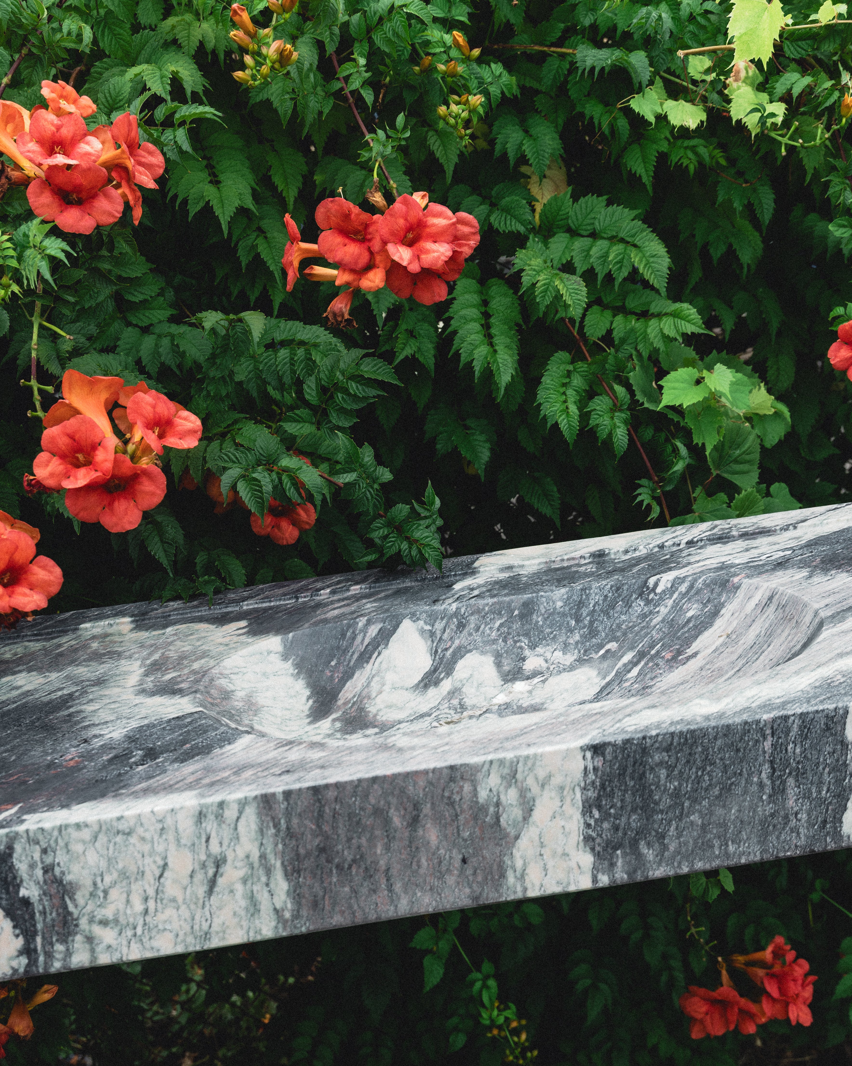 Custom marble installations