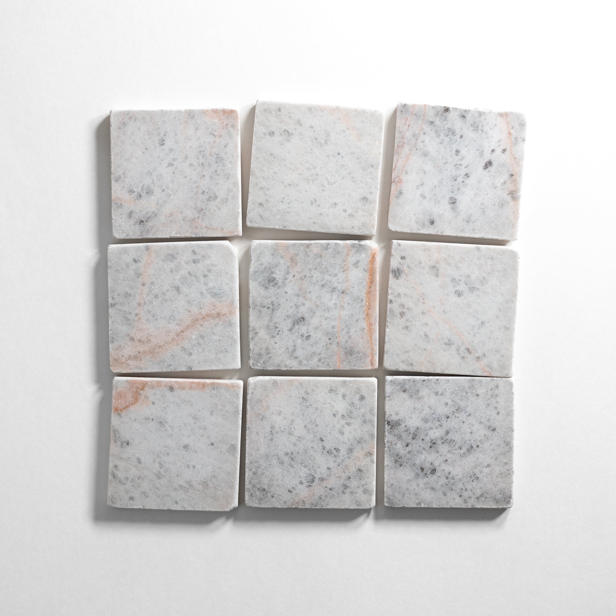 Polaris White 4"x4" Tumbled