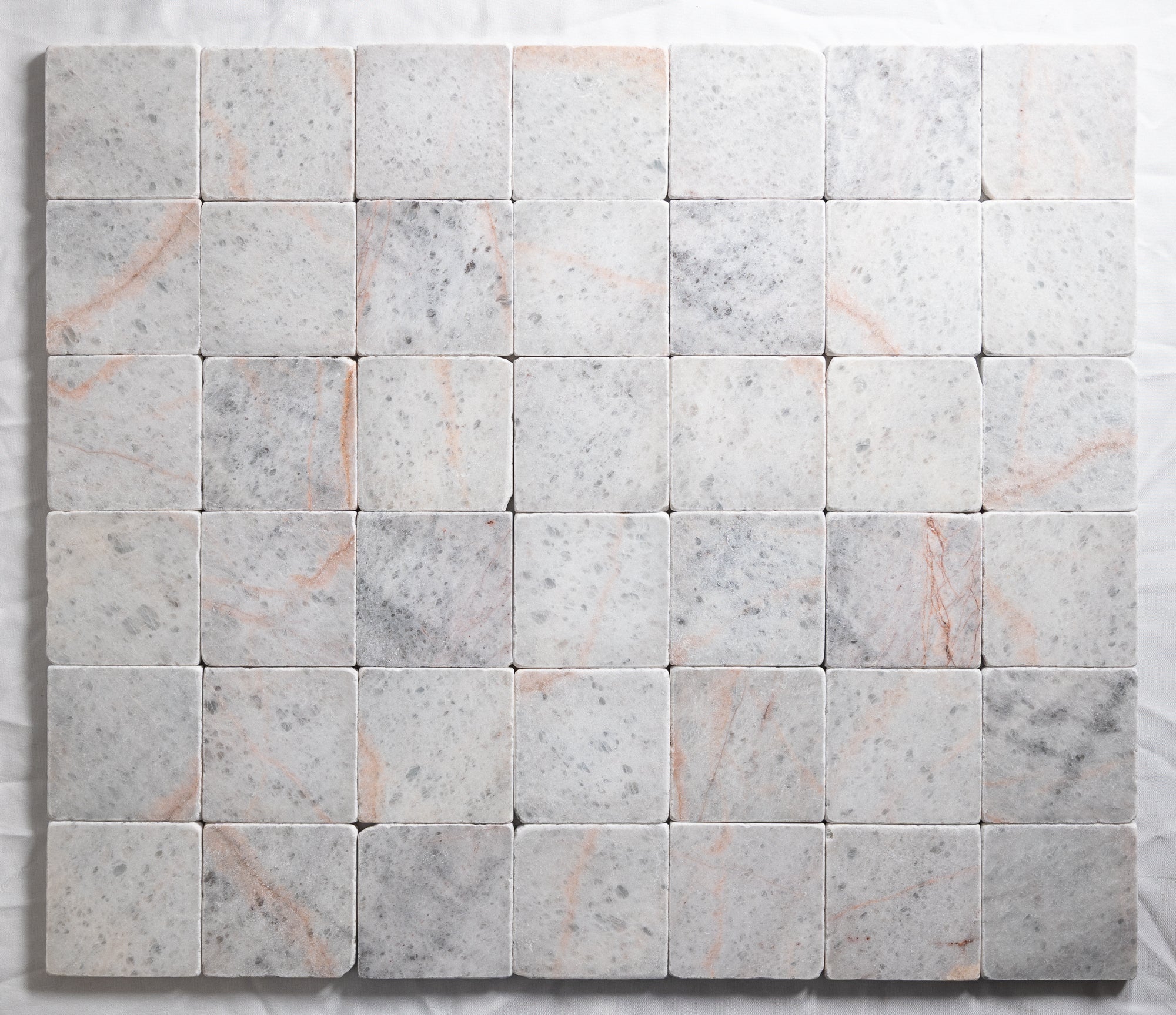 Polaris White 4"x4" Tumbled