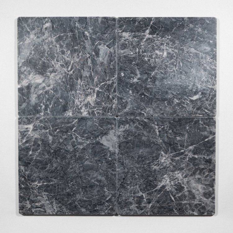 Rivera Gray 12"x12" Gray Mosaics Marble