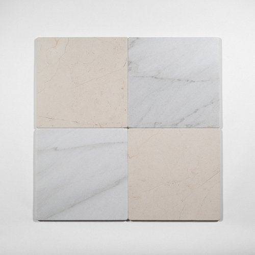 Calacatta Colorado 12”x12” Tumbled - Castelli Marble