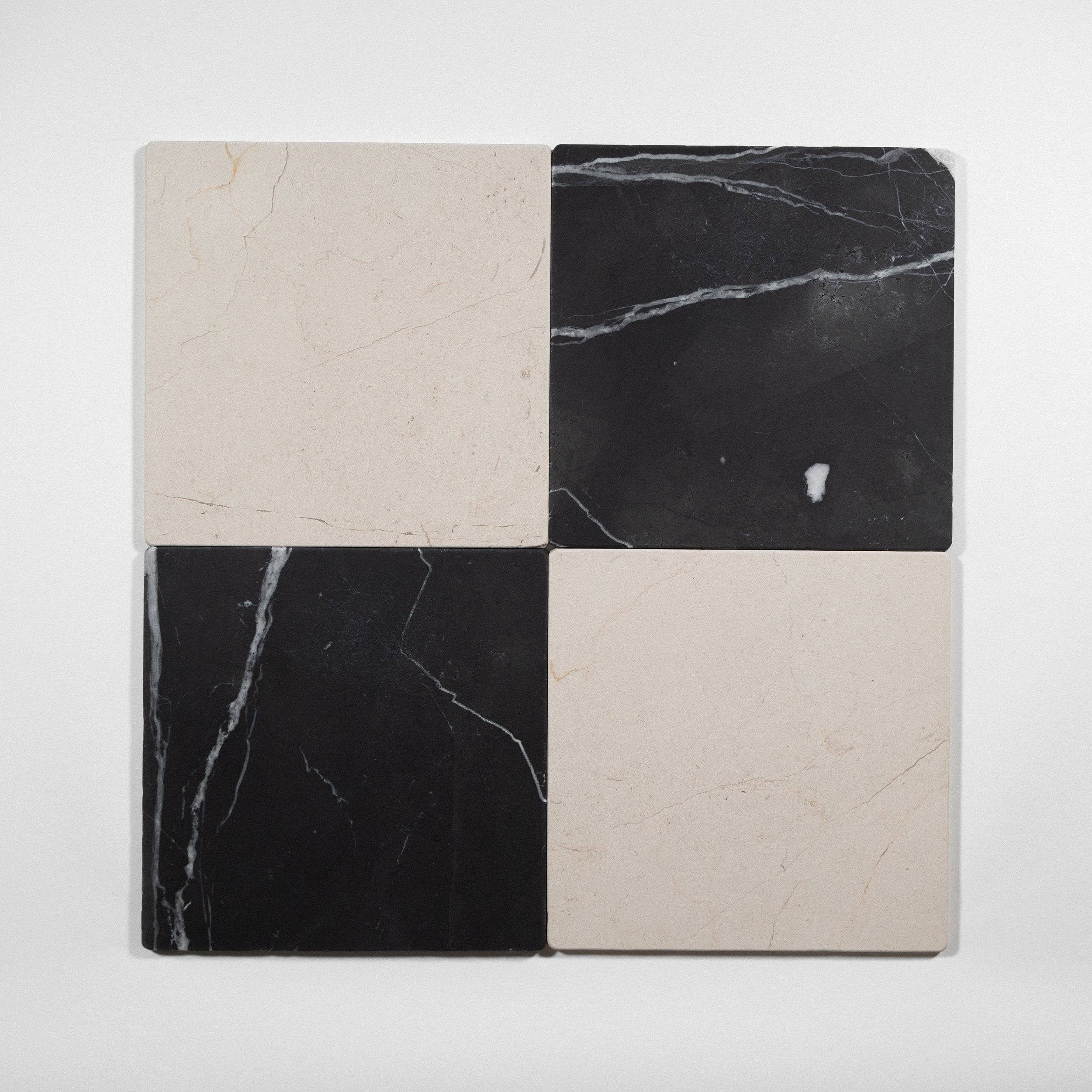 Crema  12"x12" Tumbled - Castelli Marble