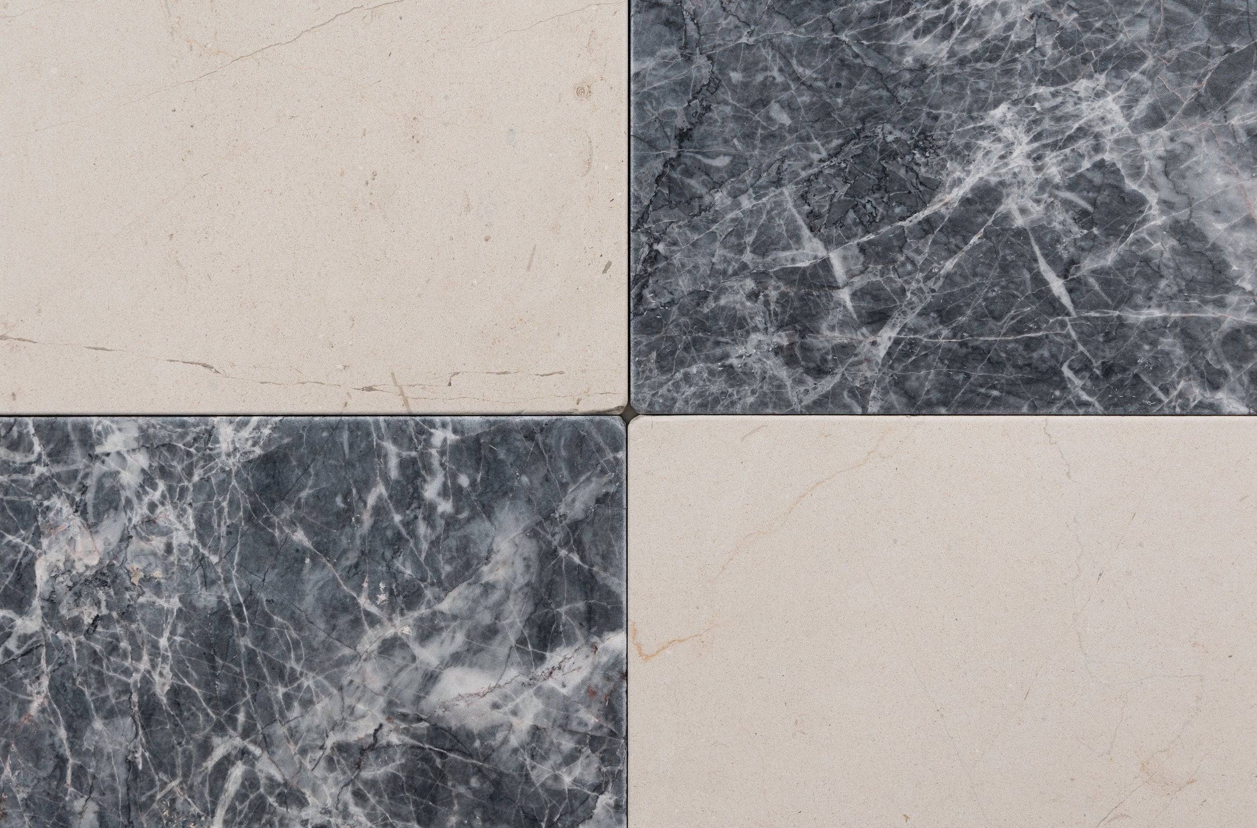 Crema  12"x12" Tumbled - Castelli Marble