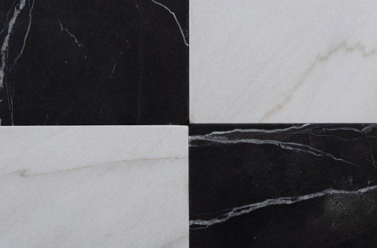 Calacatta Colorado 12”x12” Tumbled - Castelli Marble