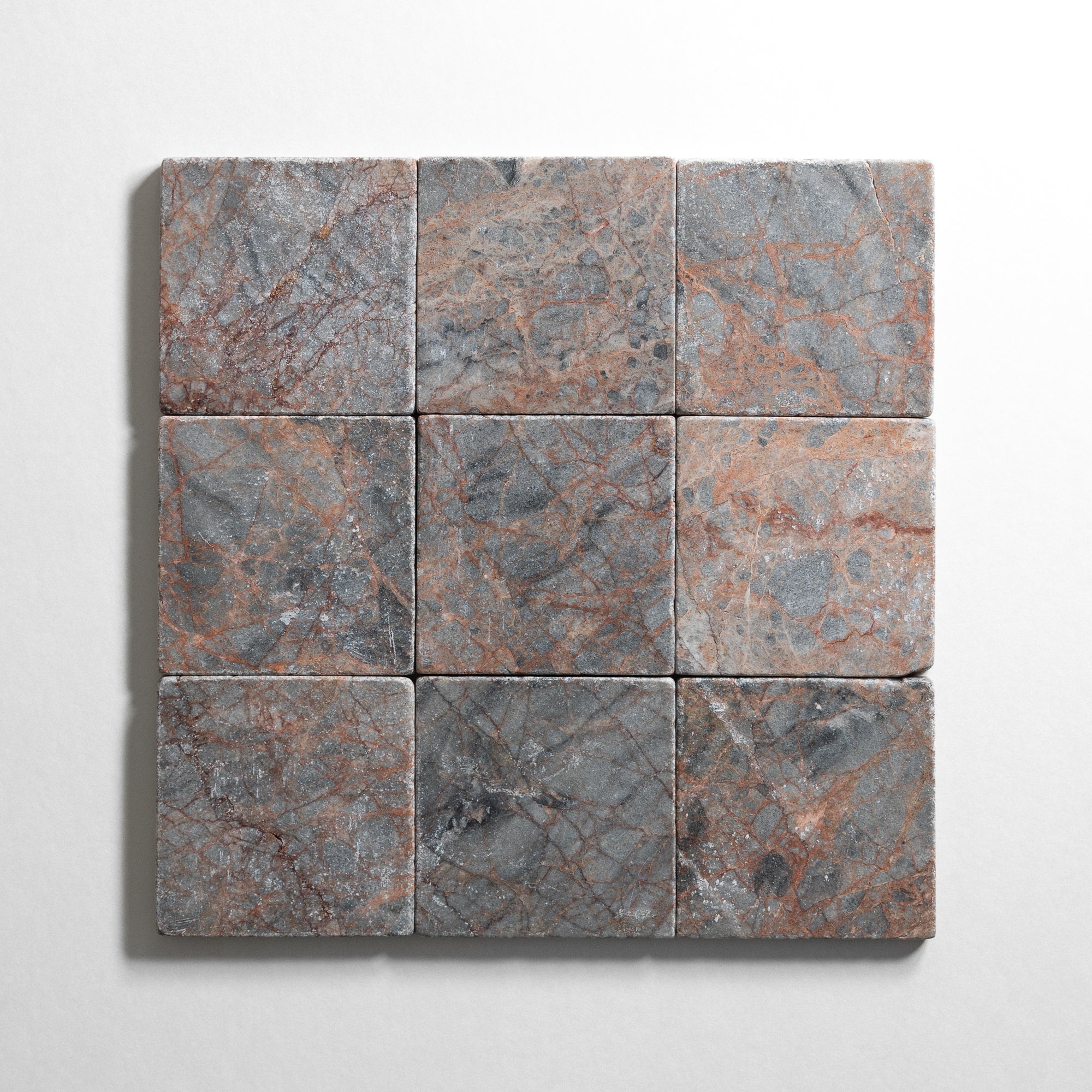 Aura Blue 4"x4" Tumbled