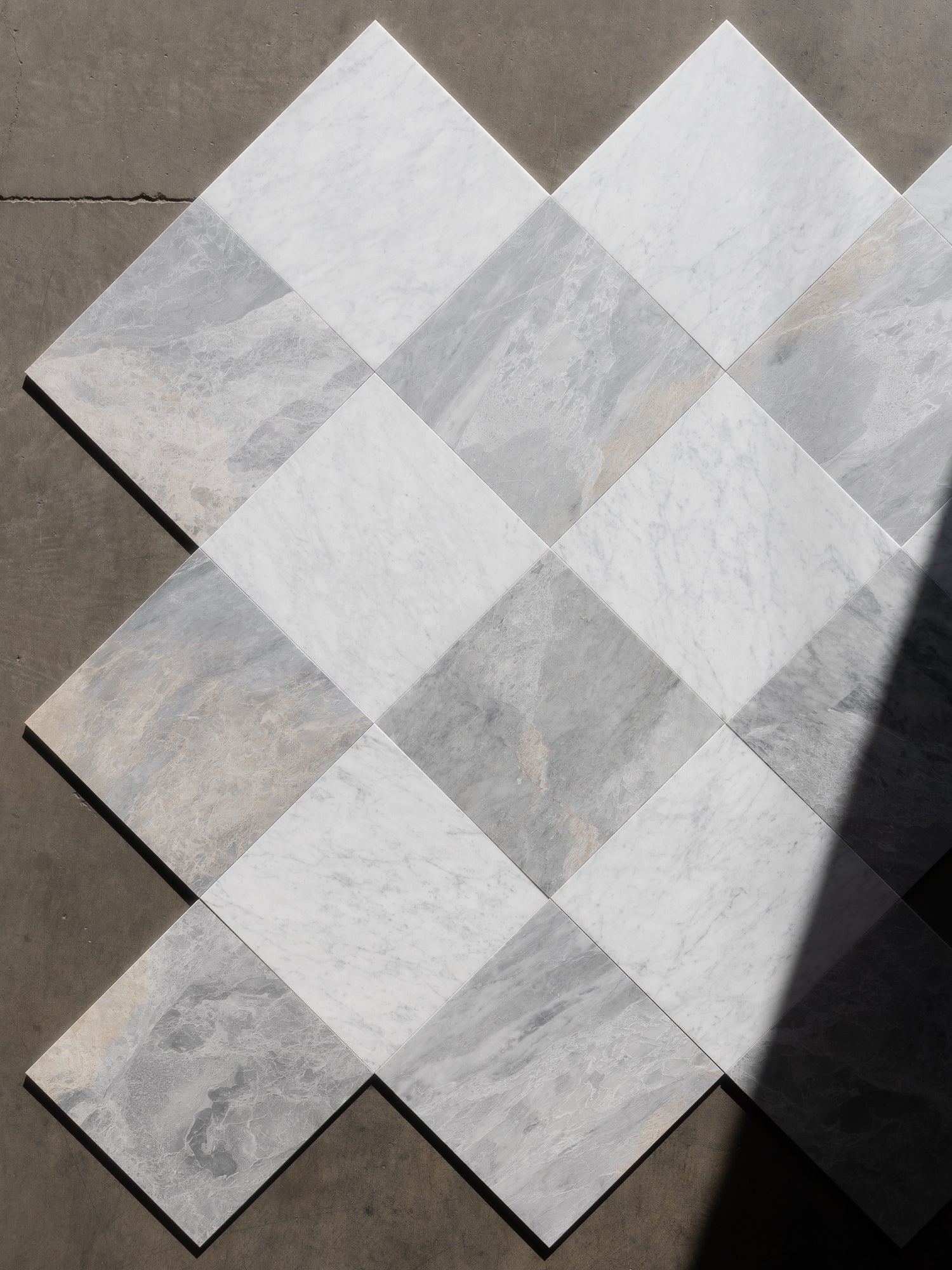 Bardiglio Oro & Venatino Carrara 18"x18"