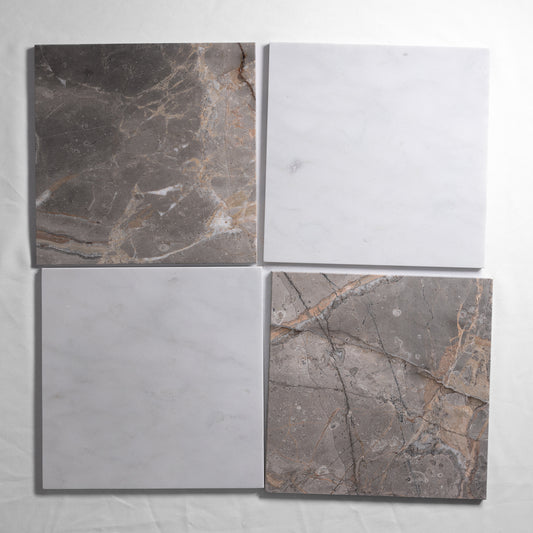 Fior De Bosco & Bianco Checkered