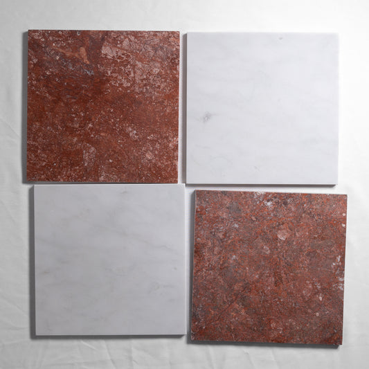 Colonial Red & Bianco Checkered