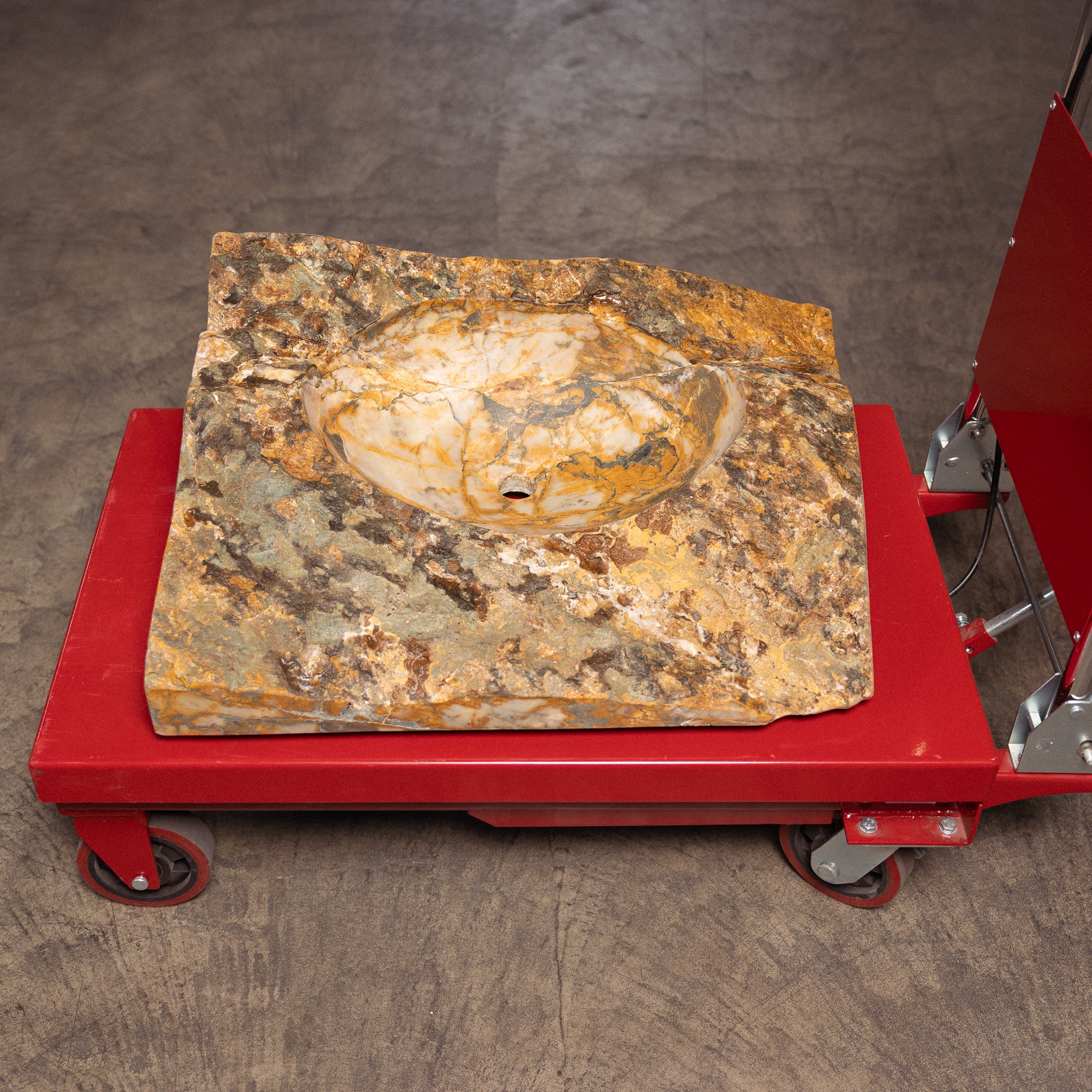 Breccia De Vendome Chiseled
