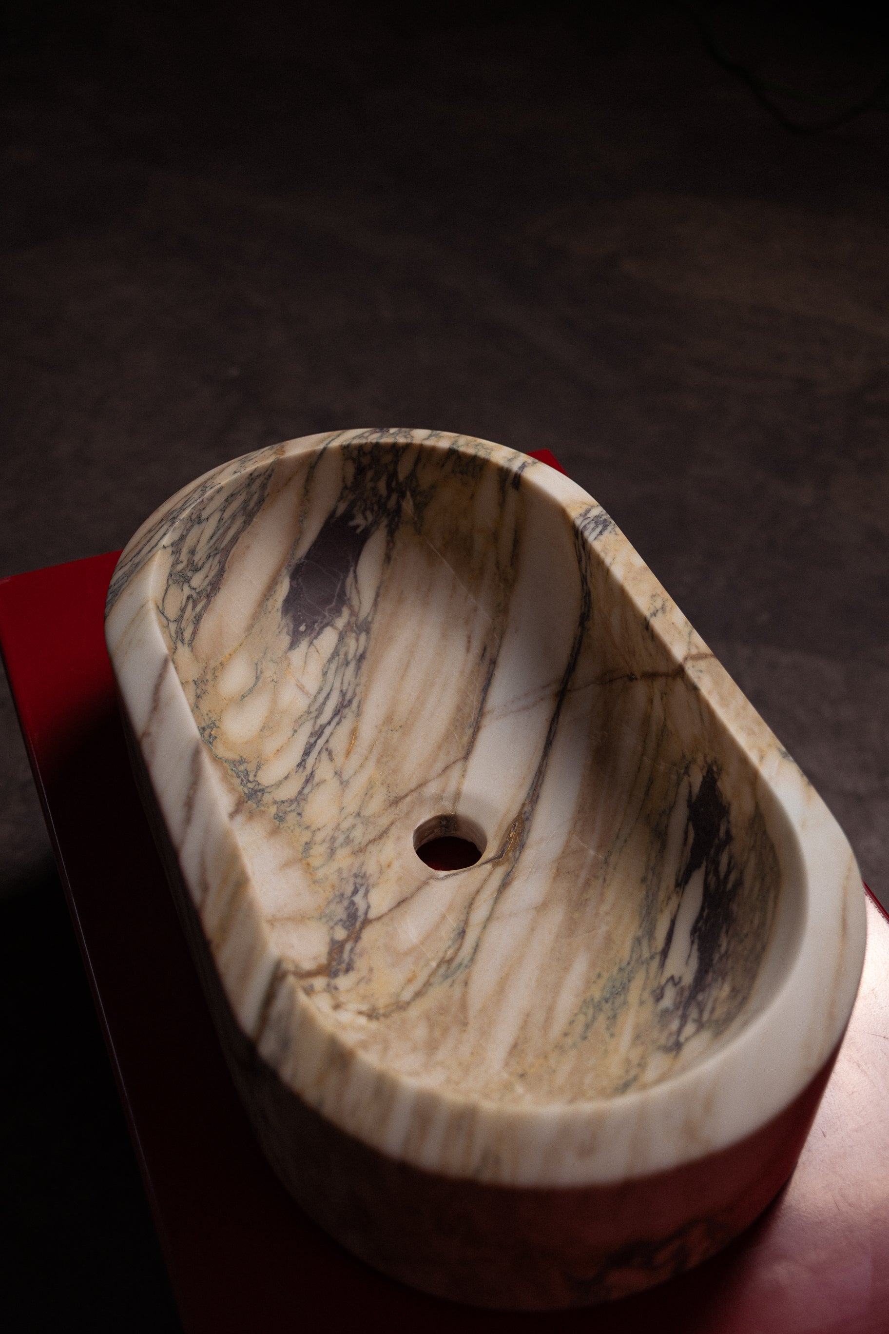 Calacatta Viola marble Vessel sink 