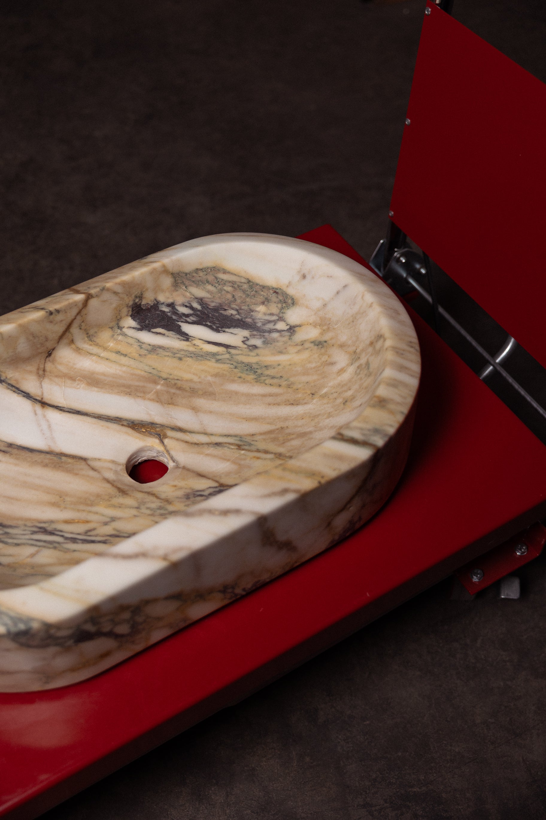 Calacatta Viola marble Vessel sink 