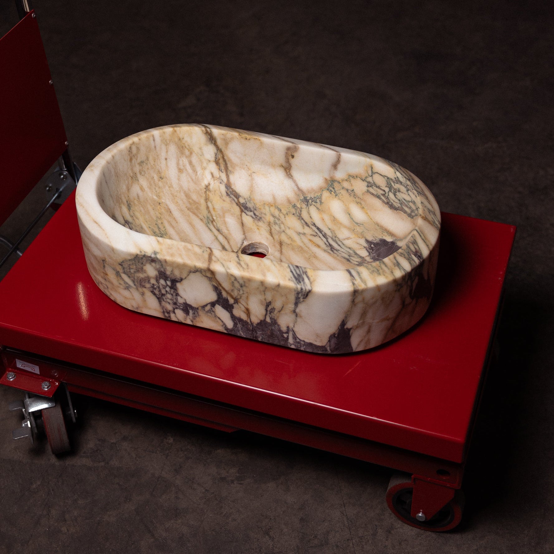 Calacatta Viola Marble Vessel 